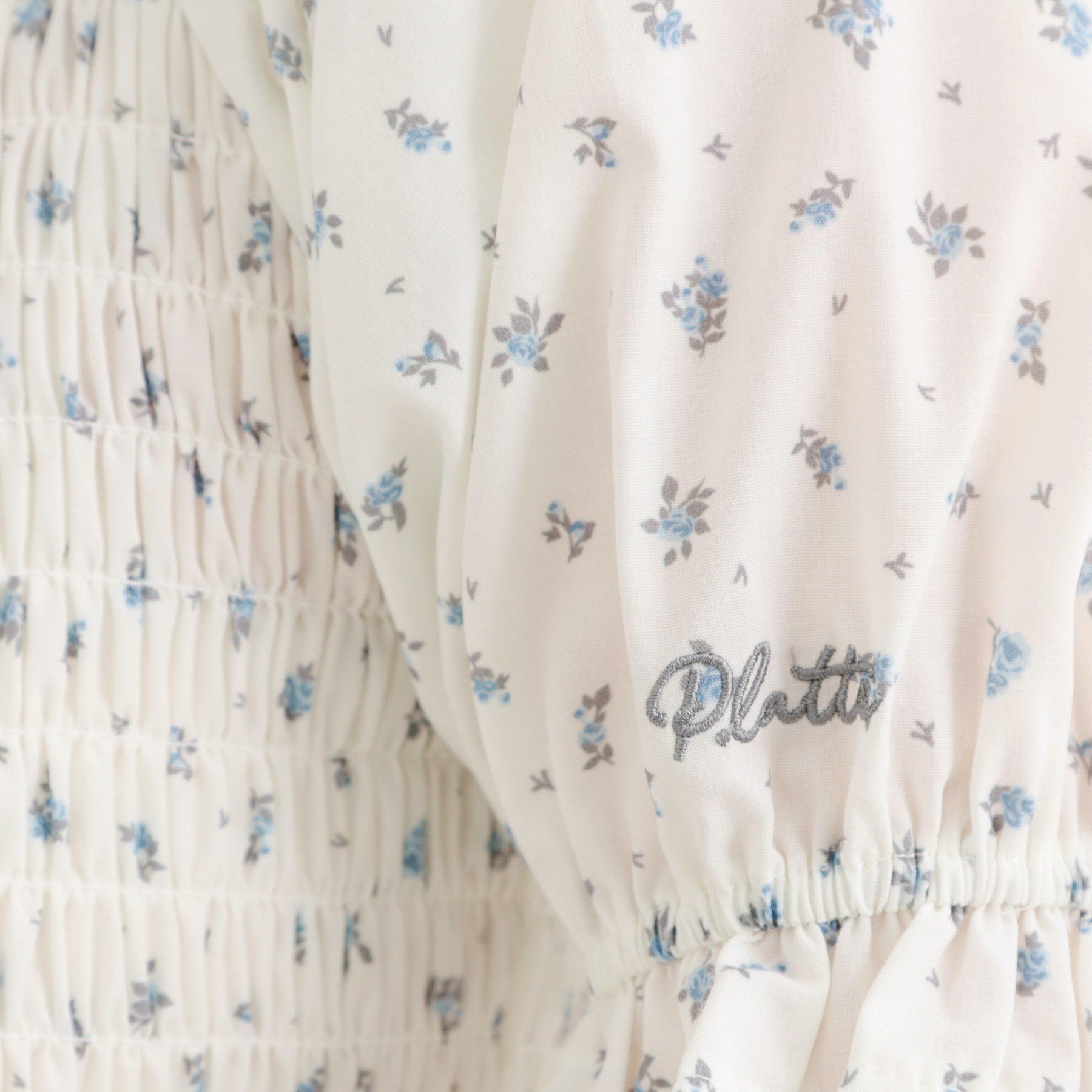 PINK-latte「2WAYシャーリングブラウス」|シャツ・ブラウス|