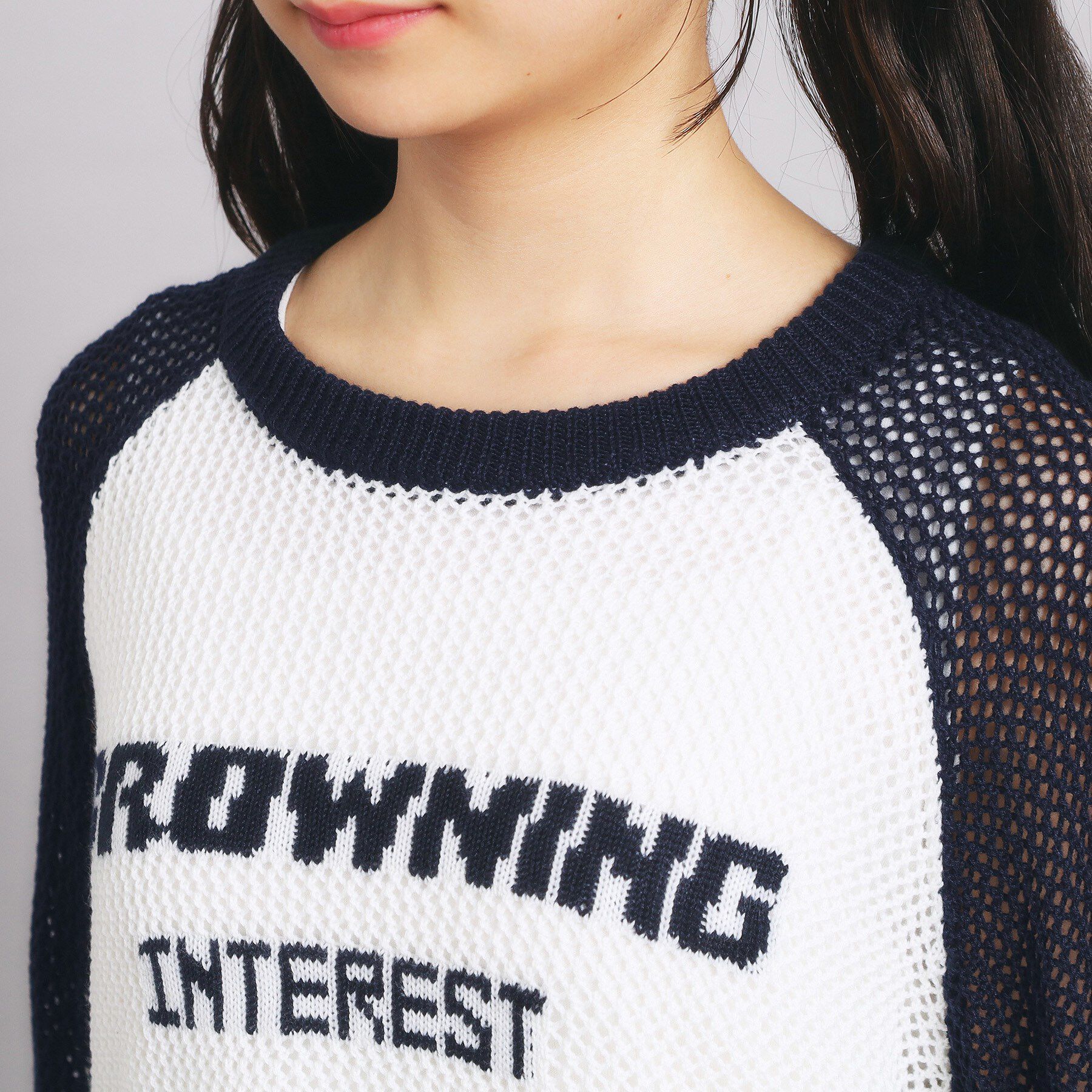 PINK-latte「【セットアイテム】メッシュニット＋タンクセット」|その他|