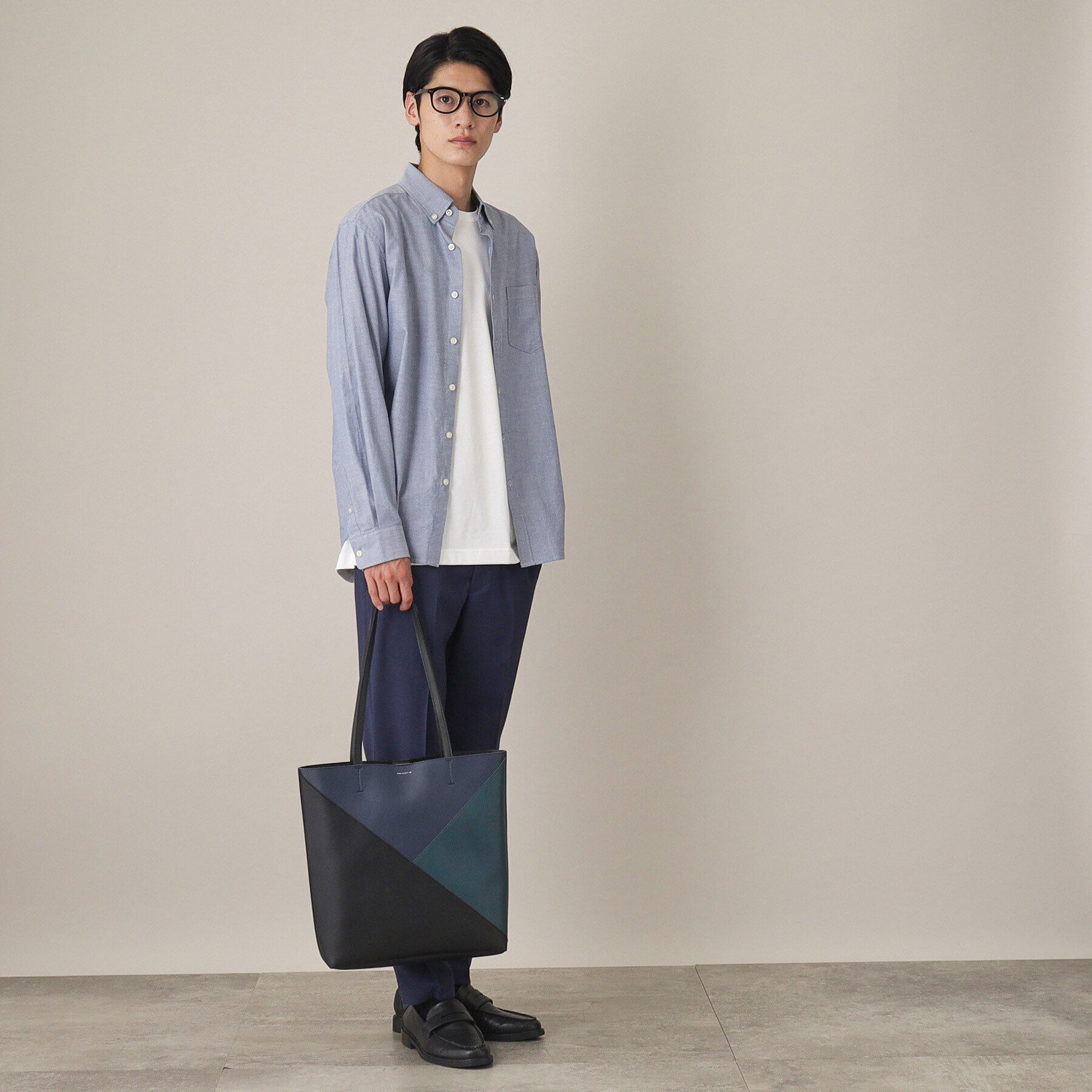 THE SHOP TK「パネルライントートバッグ」|トートバッグ|