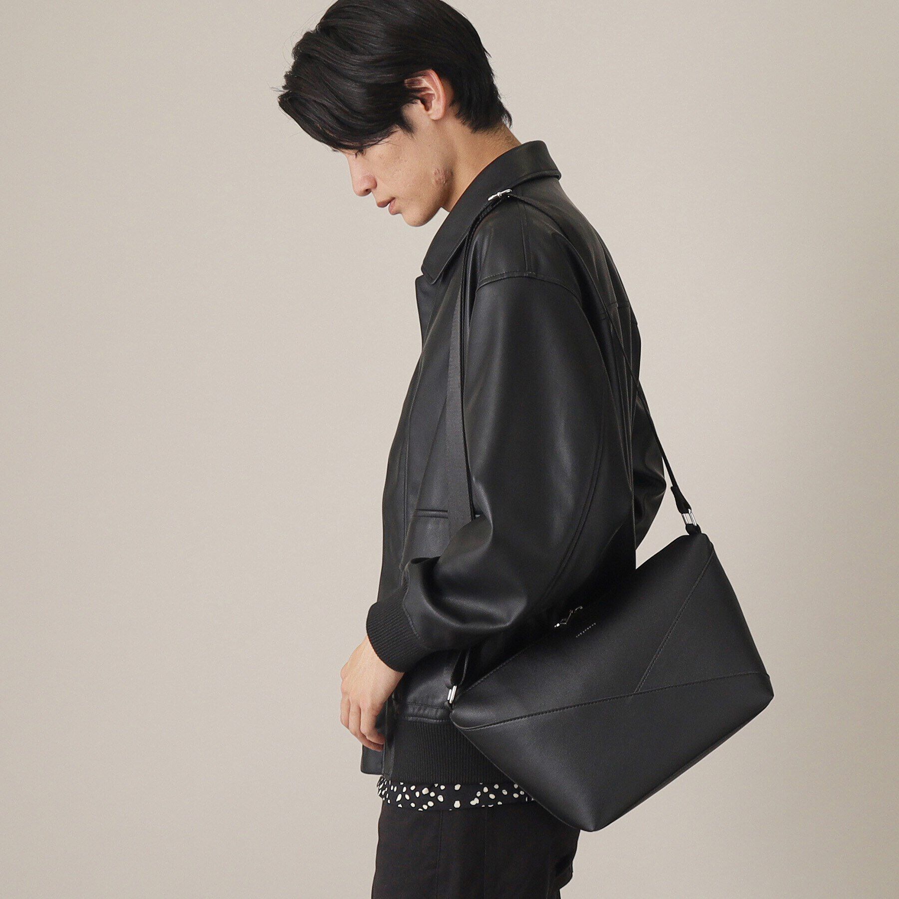 THE SHOP TK「パネルラインショルダーバッグ」|ショルダー・メッセンジャー|