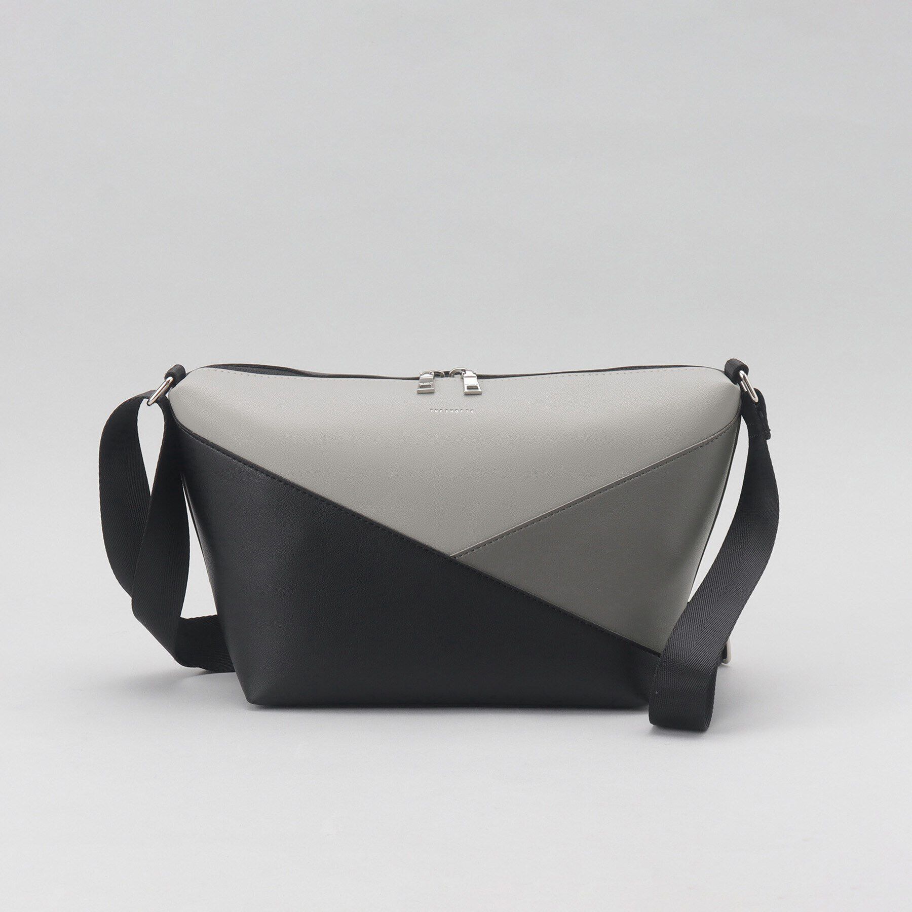 THE SHOP TK「パネルラインショルダーバッグ」|ショルダー・メッセンジャー|ﾌﾞﾗｯｸ(519)