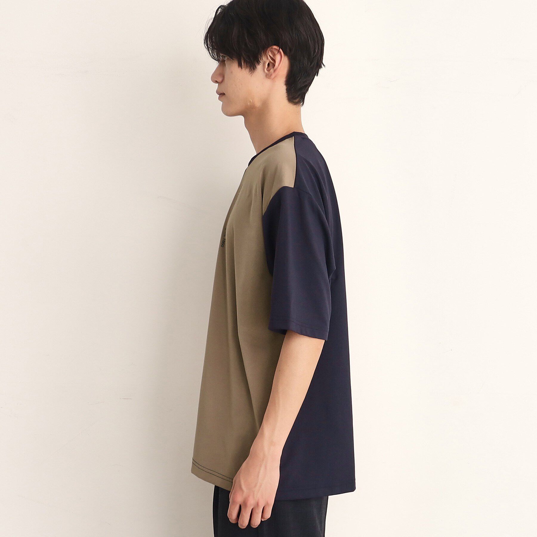 THE SHOP TK「【接触冷感／吸水速乾／UVカット／防シワ／マシンウォッシャブル】ライトパーフェクブロッキングTシャツ」|Tシャツ・カットソー|