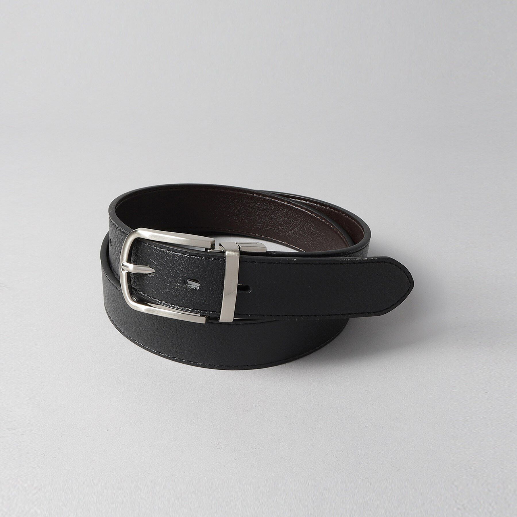 THE SHOP TK「リバーシブルバックルベルト」|ベルト|ブラック(119)