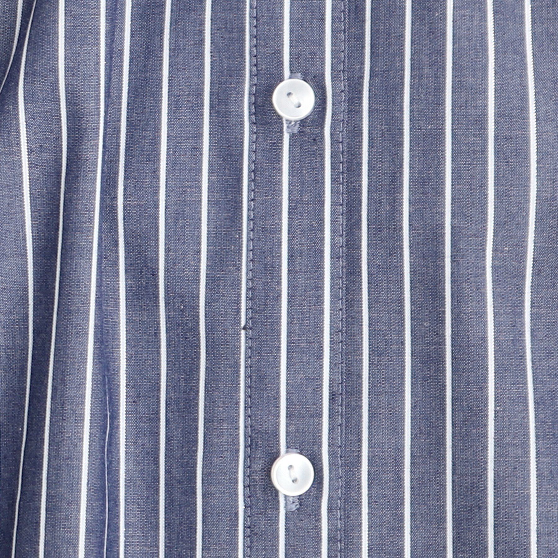 THE SHOP TK「【着映え/洗濯機OK/クラシカルに】ラメストライプシャツ」|シャツ・ブラウス|