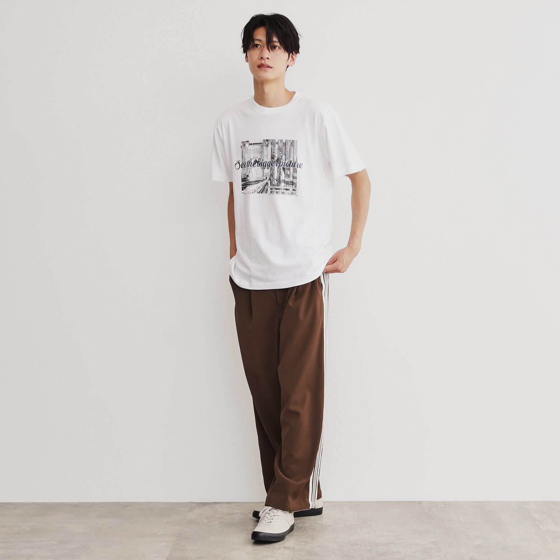 THE SHOP TK「プリントアソート半袖Tシャツ」|Tシャツ・カットソー|