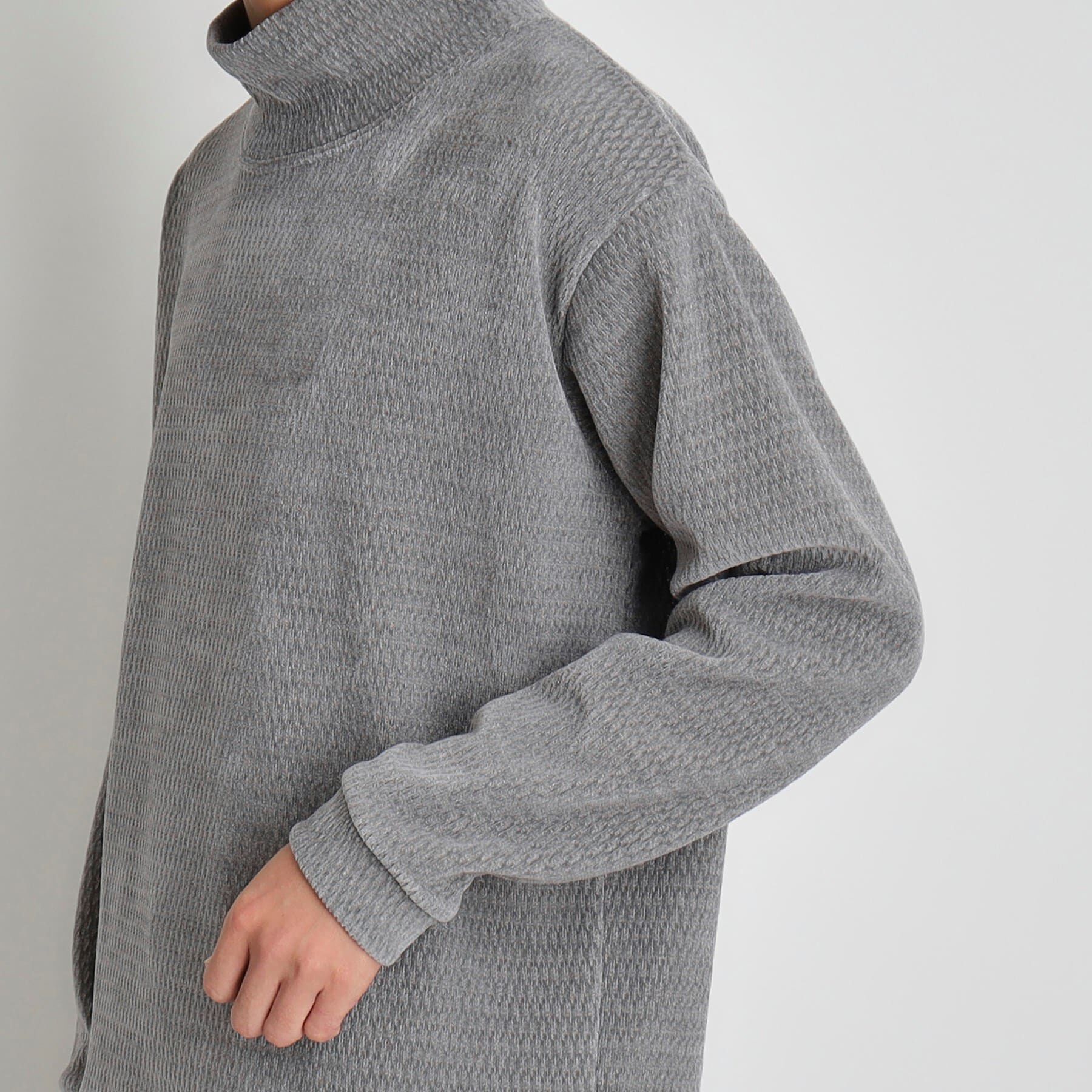 THE SHOP TK「シェニールハイネックプルオーバー」|Tシャツ・カットソー|