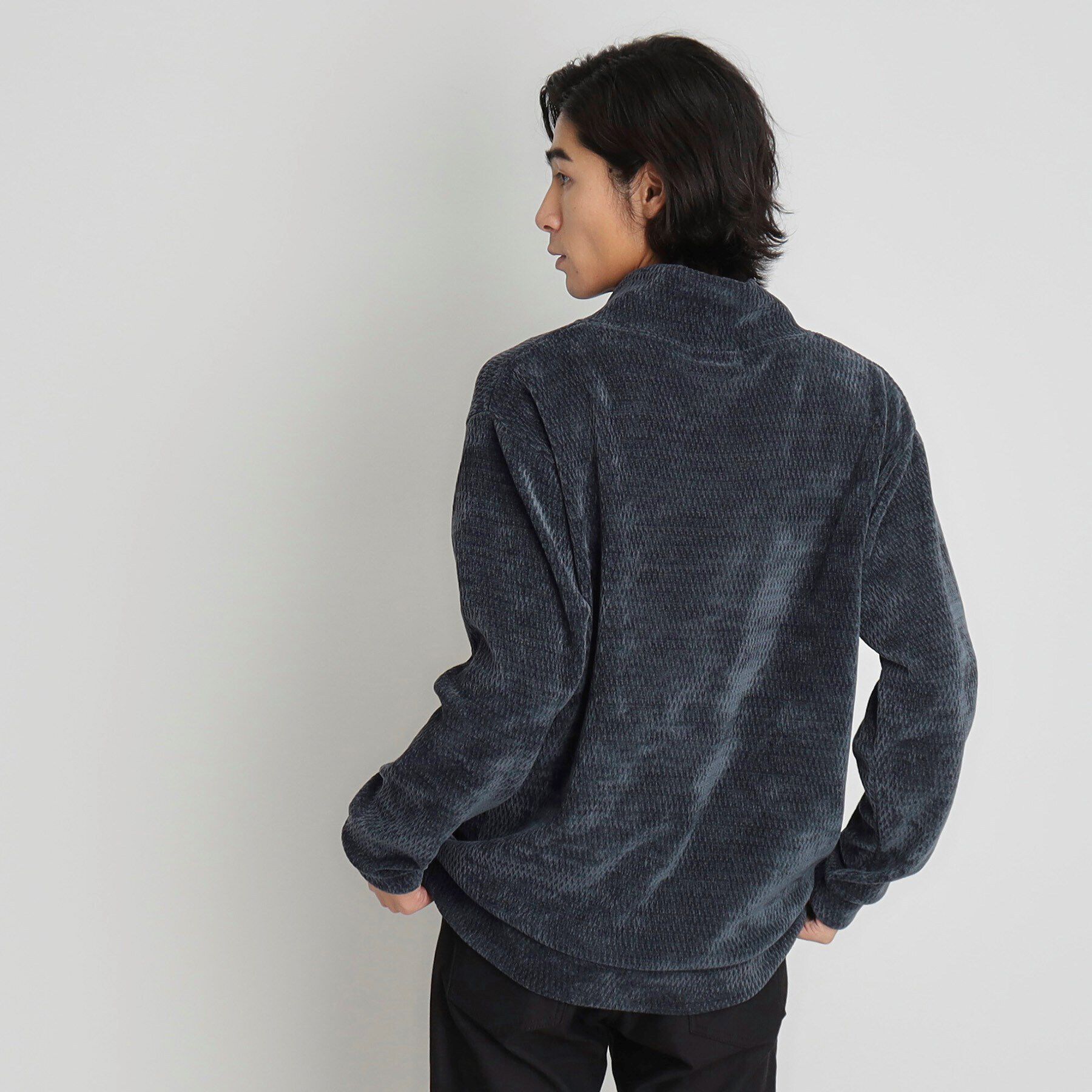 THE SHOP TK「シェニールハイネックプルオーバー」|Tシャツ・カットソー|