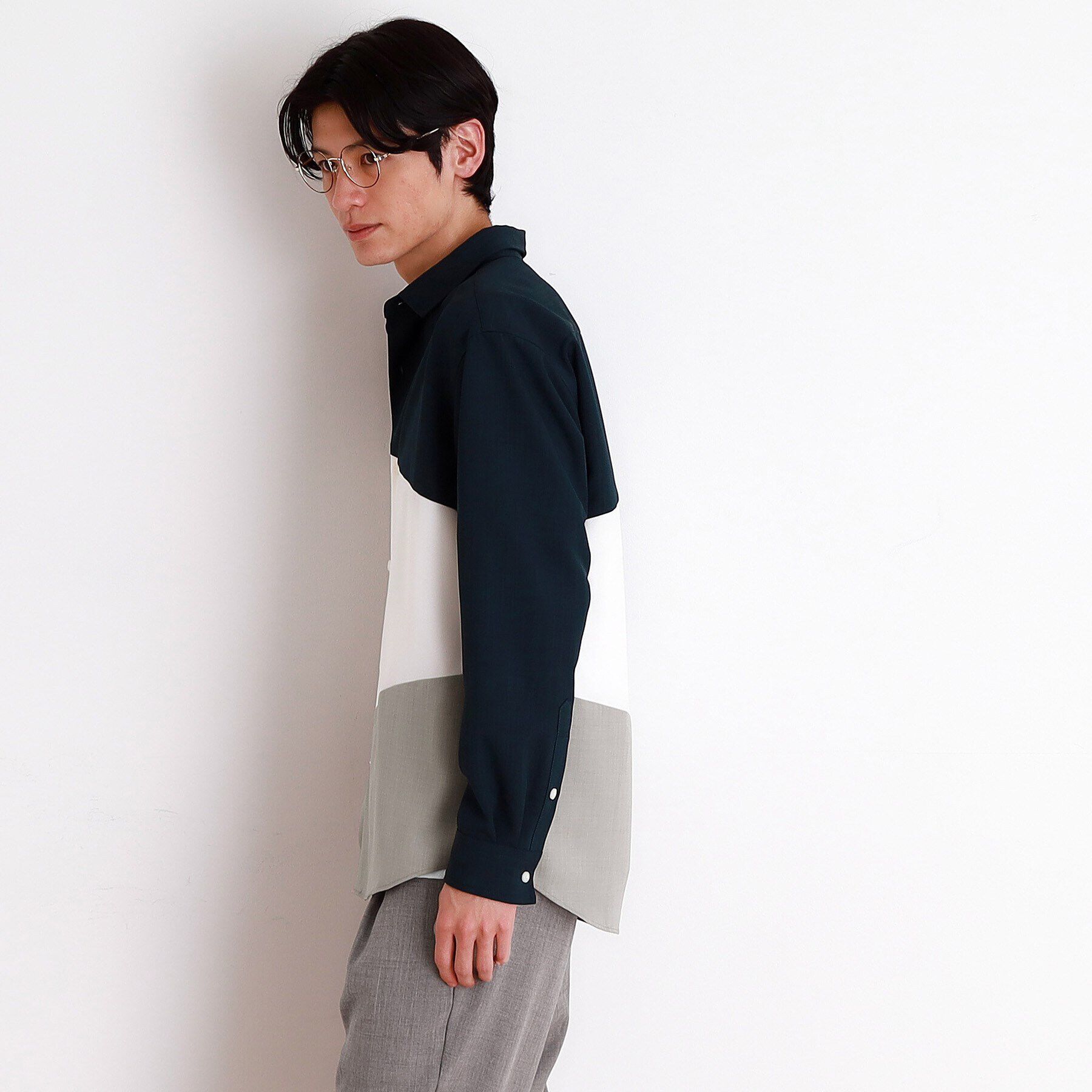 THE SHOP TK「ドライタッチ長袖シャツ」|シャツ・ブラウス|