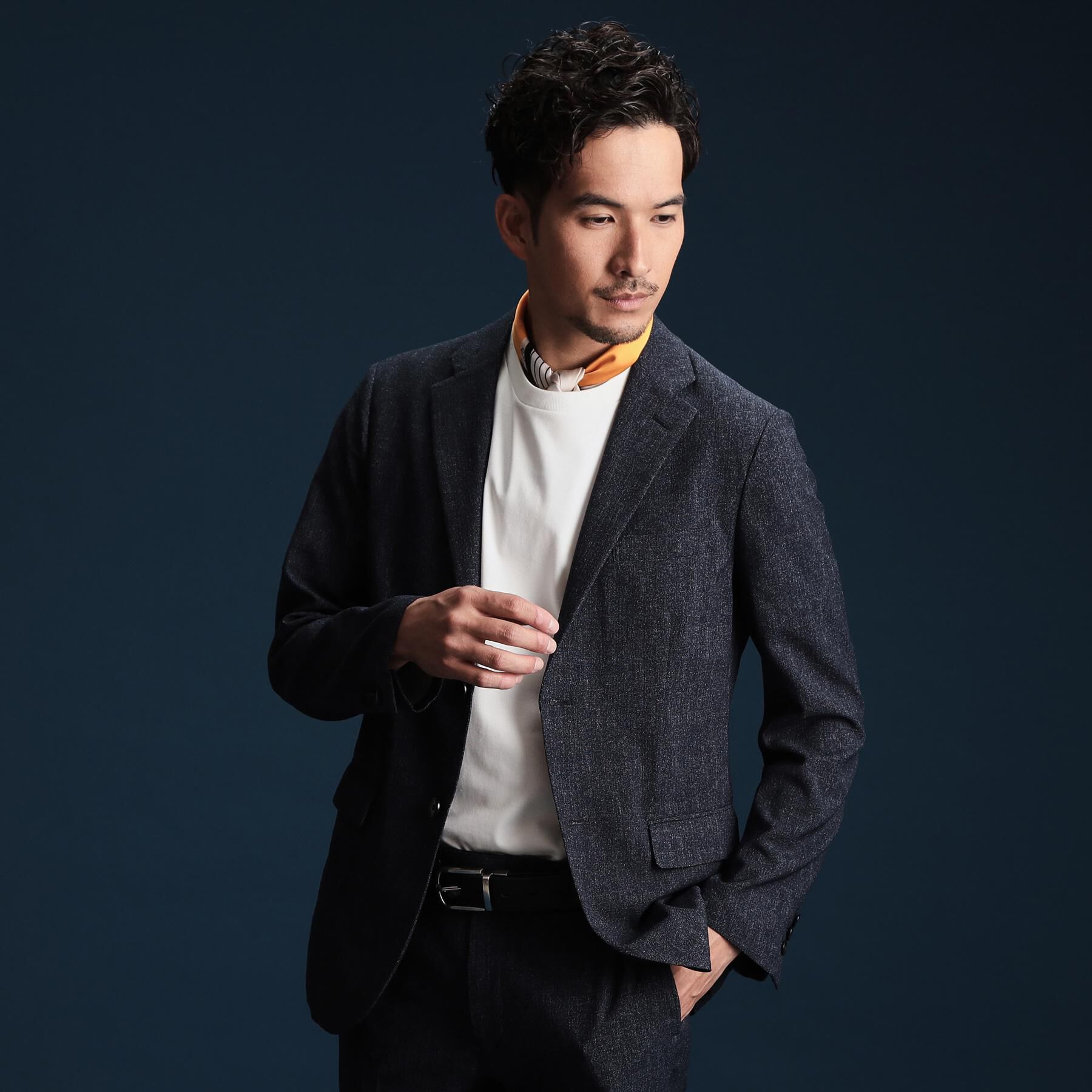 THE SHOP TK「AVANT AIR メッシュジャケット セットアップ可 ／ 洗える ／ ストレッチ ／ シワになりに」|テーラードジャケット|