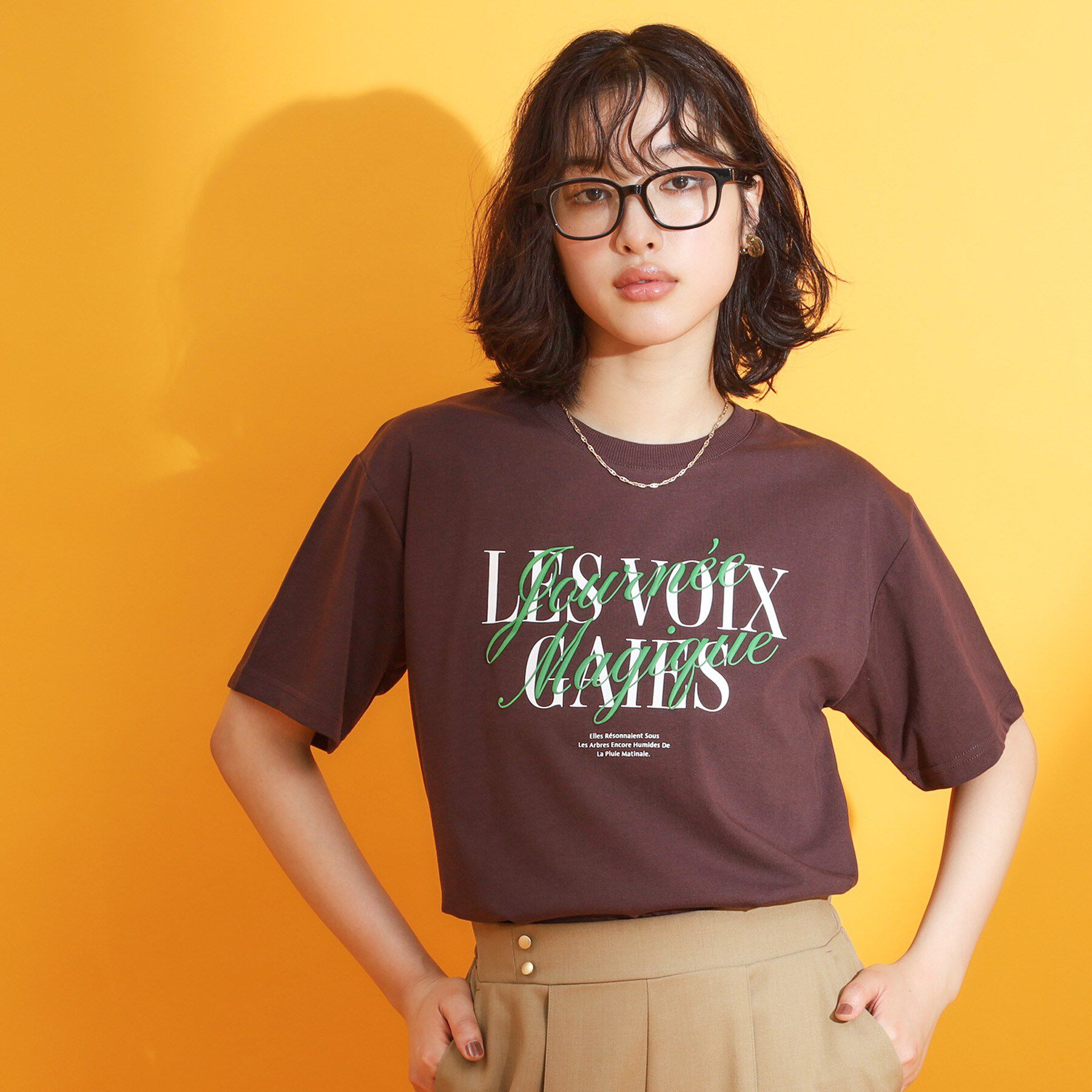 THE SHOP TK「フォトアソートTシャツ【接触冷感/UV/毛玉になりにくい/洗濯機OK】」|Tシャツ・カットソー|