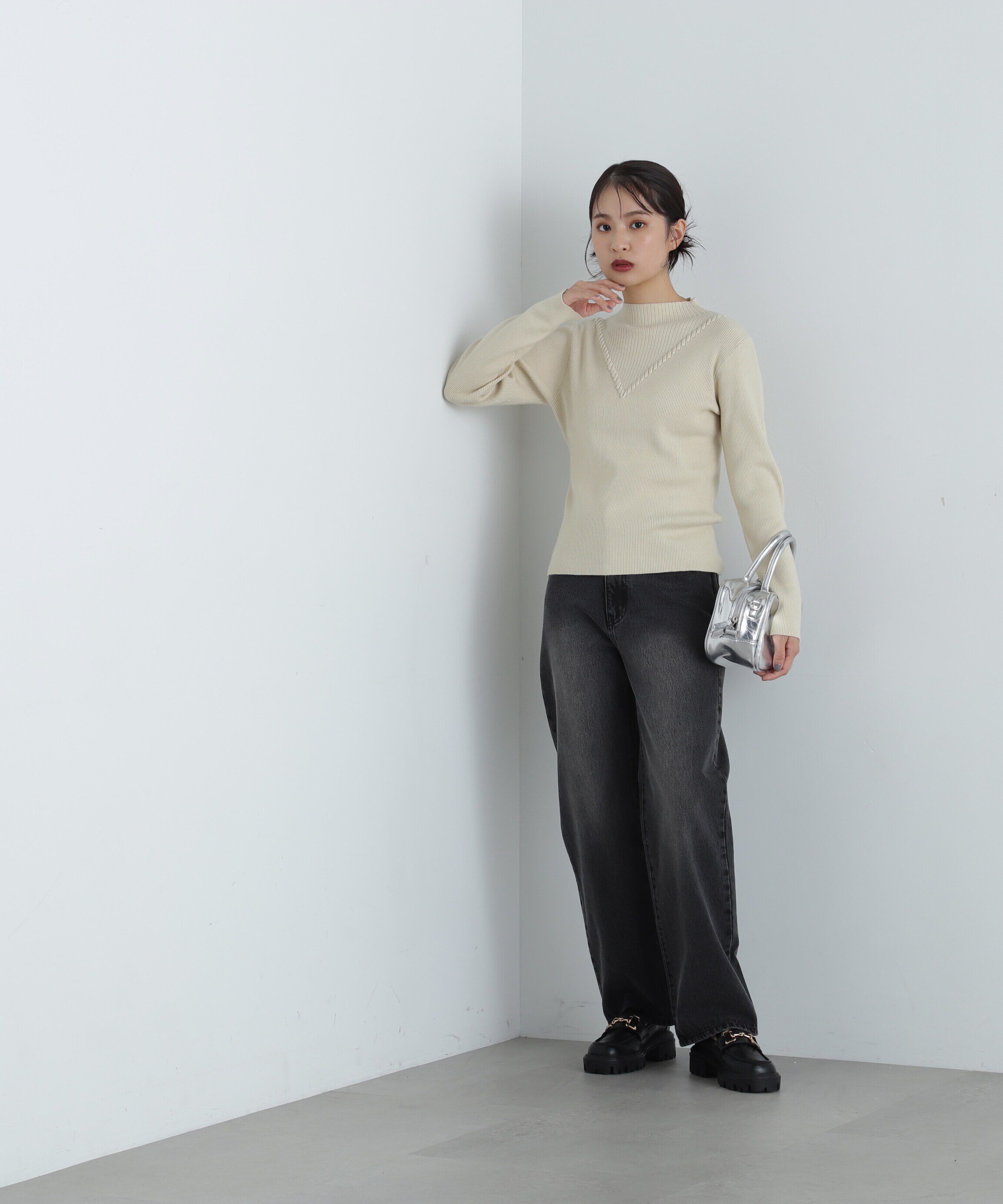  「ハイウエストストレートデニムパンツ《S Size Line》」|その他|