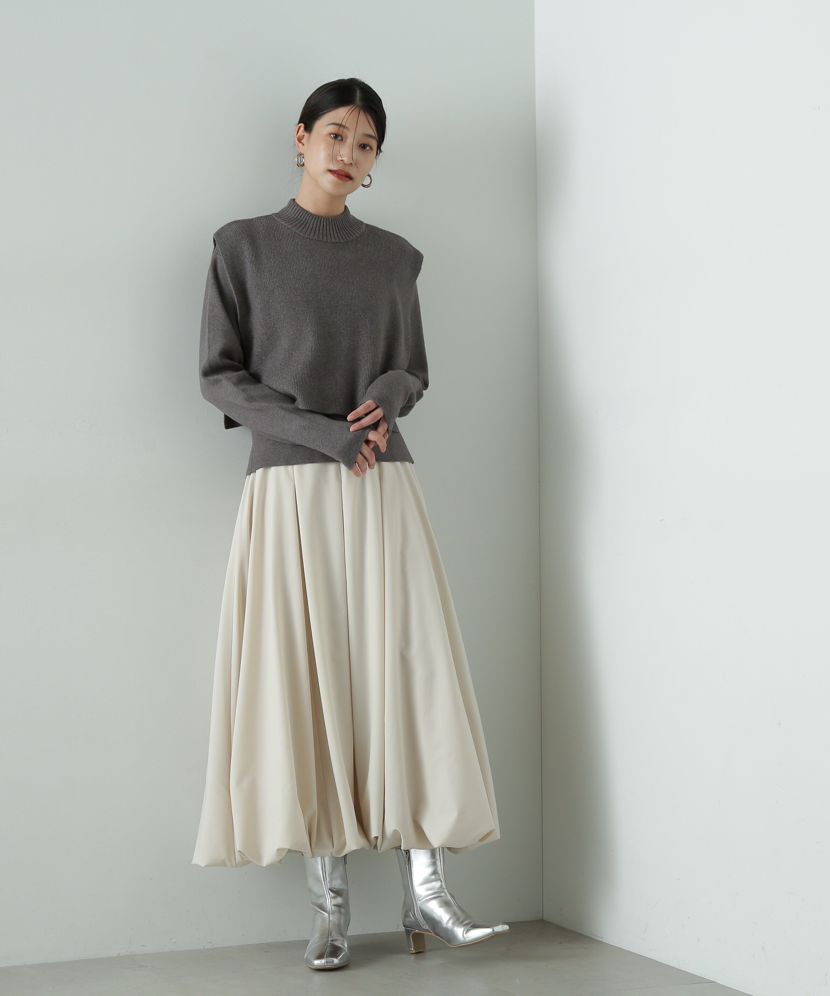  「ベストレイヤードニット」|ニット・セーター|