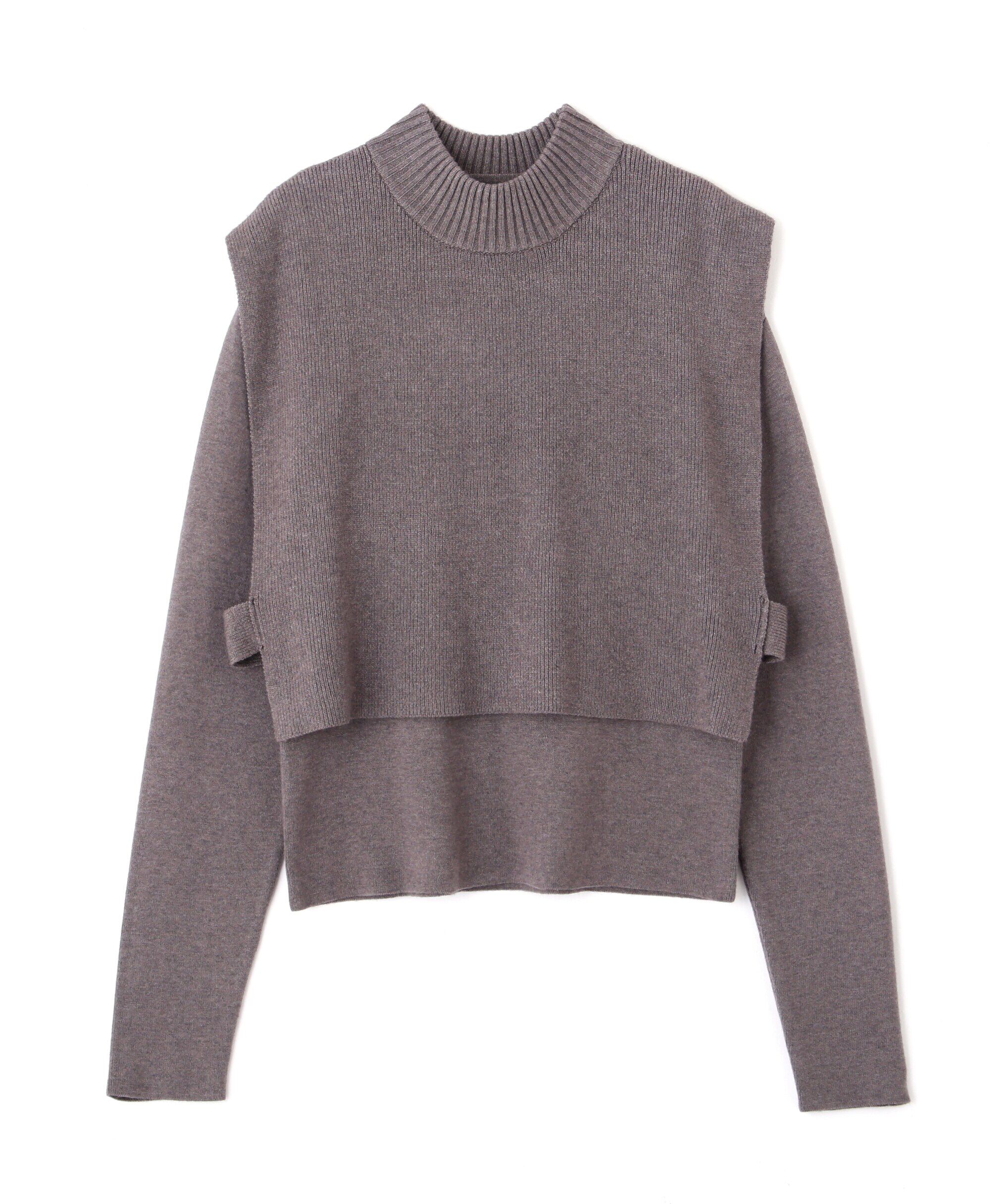  「ベストレイヤードニット」|ニット・セーター|