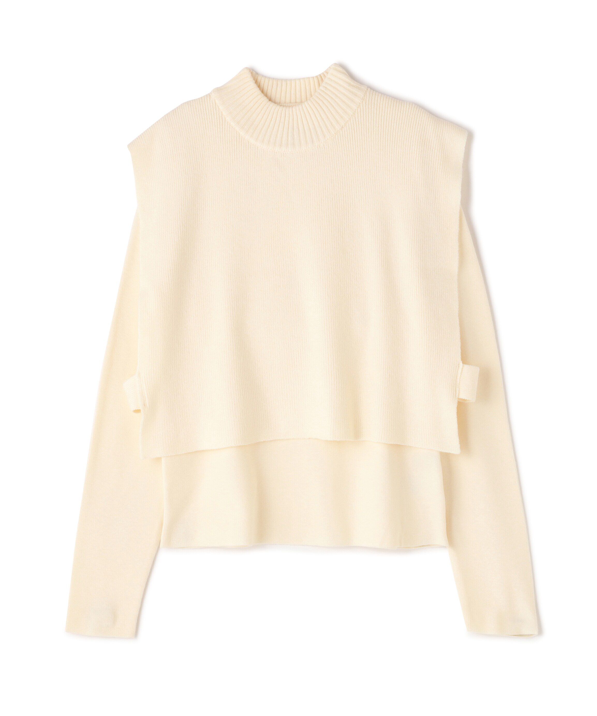  「ベストレイヤードニット」|ニット・セーター|