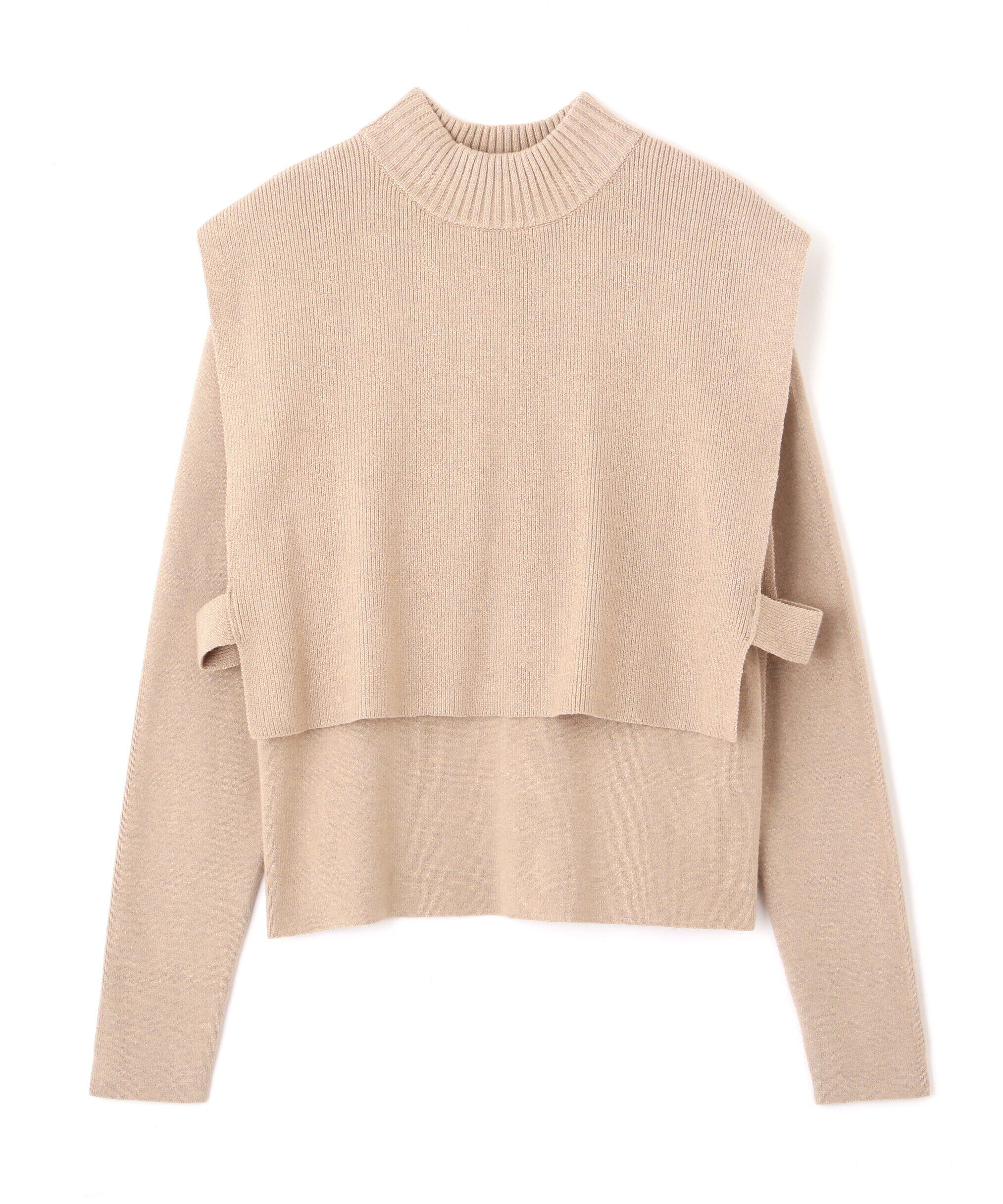  「ベストレイヤードニット」|ニット・セーター|