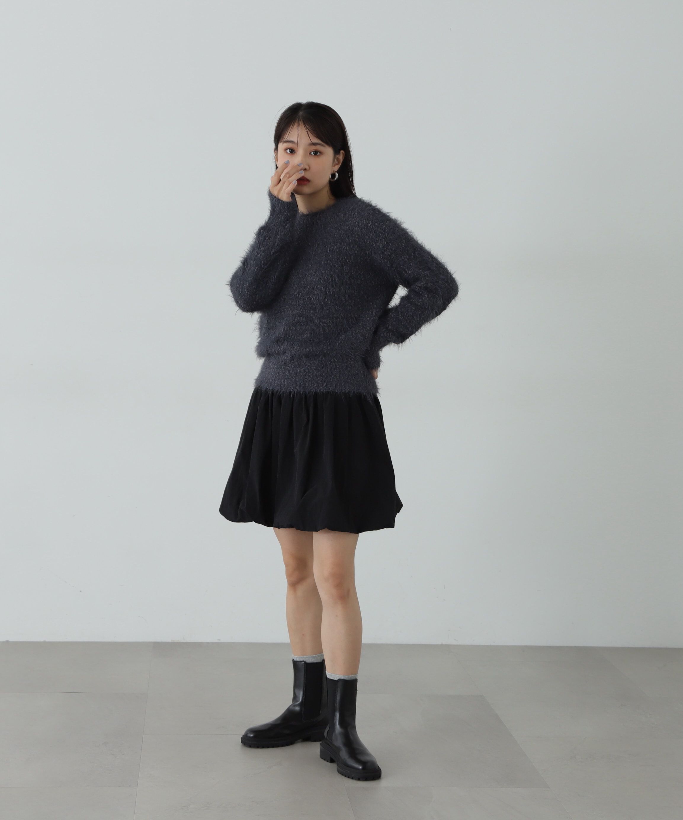  「バルーンミニスカート」|スカート|