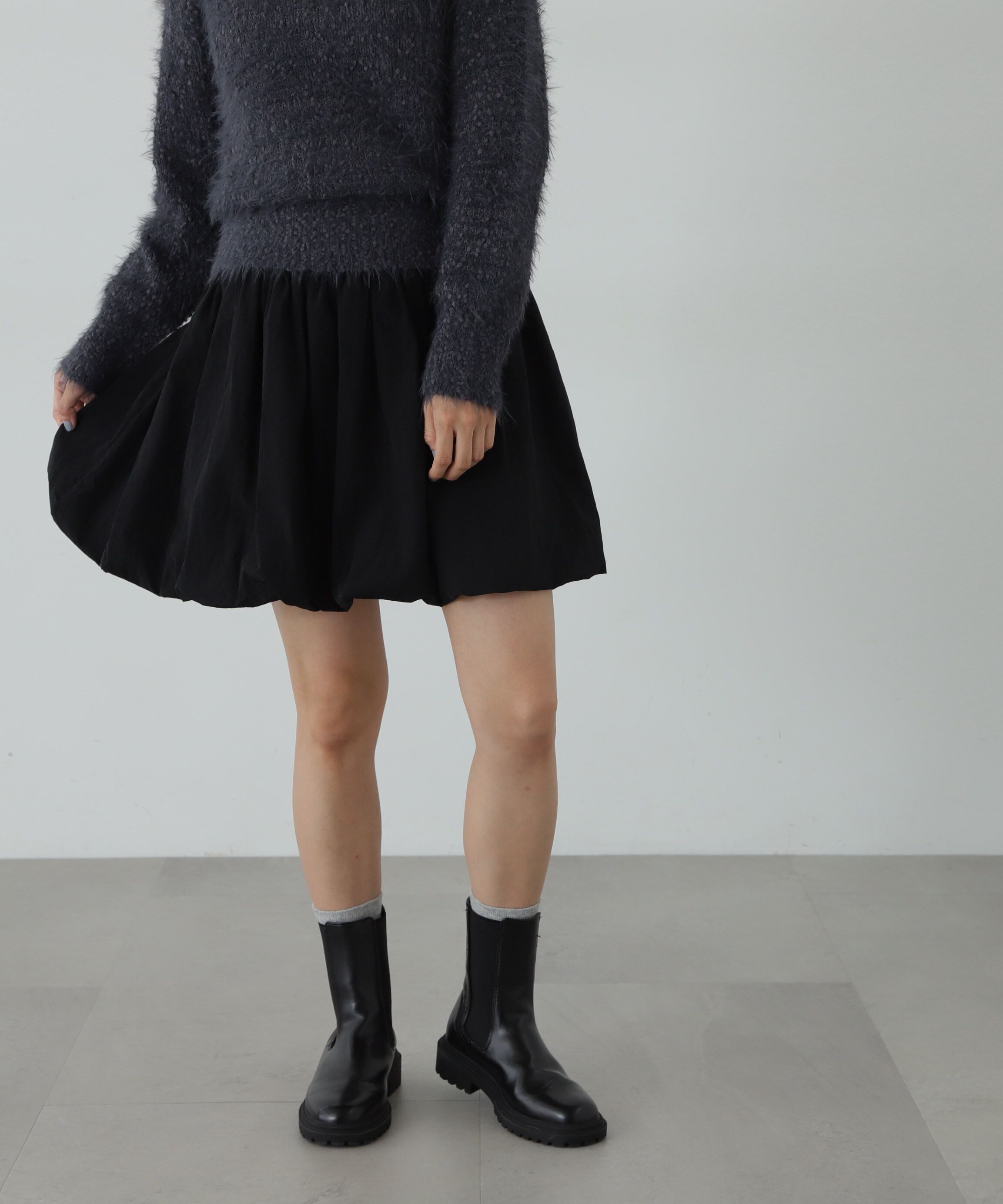  「バルーンミニスカート」|スカート|