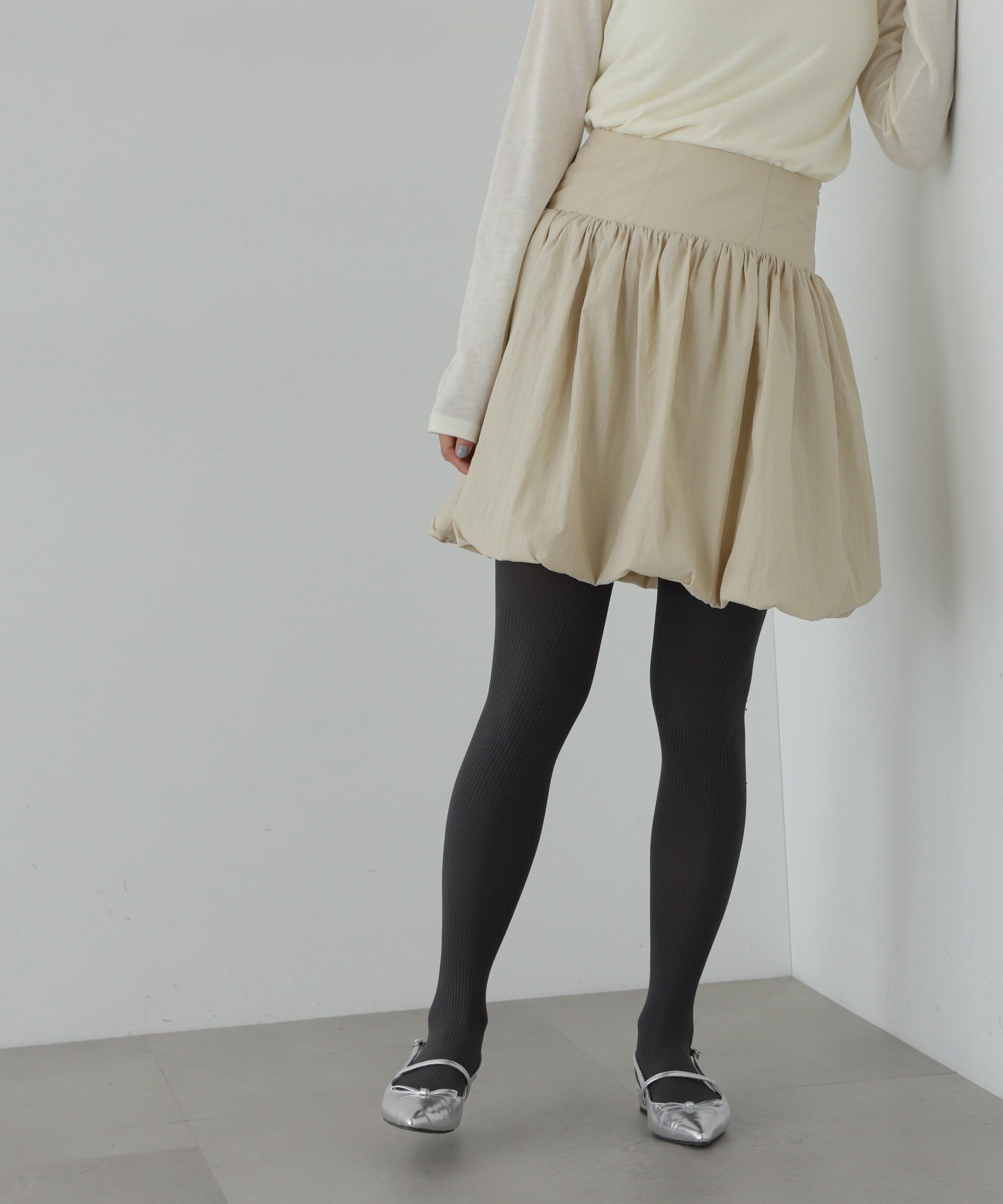  「バルーンミニスカート」|スカート|