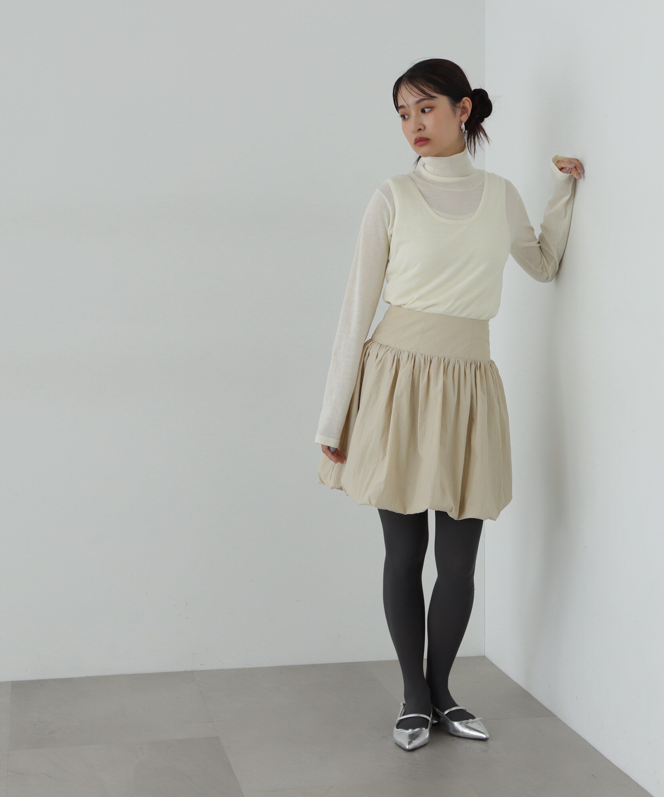  「バルーンミニスカート」|スカート|