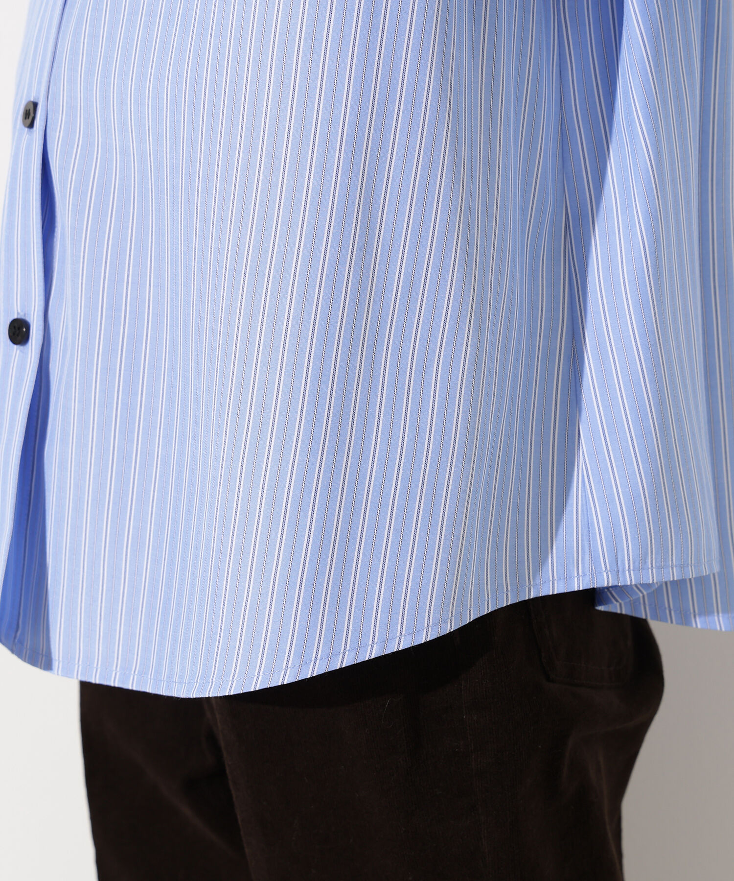  「ﾗｯﾌﾙｶﾗｰｽﾄﾗｲﾌﾟﾌﾞﾗｳｽ《ｲｴﾛｰｽﾄﾗｲﾌﾟ:official sit」|シャツ・ブラウス|