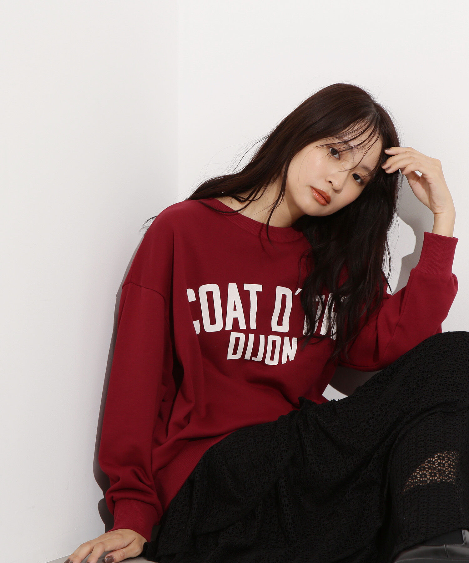  「レタリングオーバースウェット」|Tシャツ・カットソー|