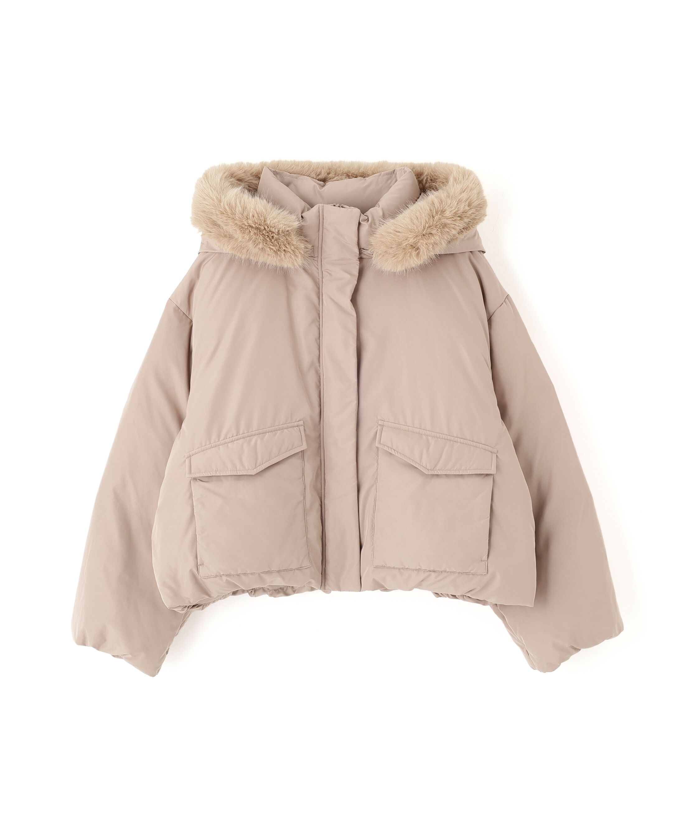  「フードファーショートダウン」|ブルゾン・スタジャン|