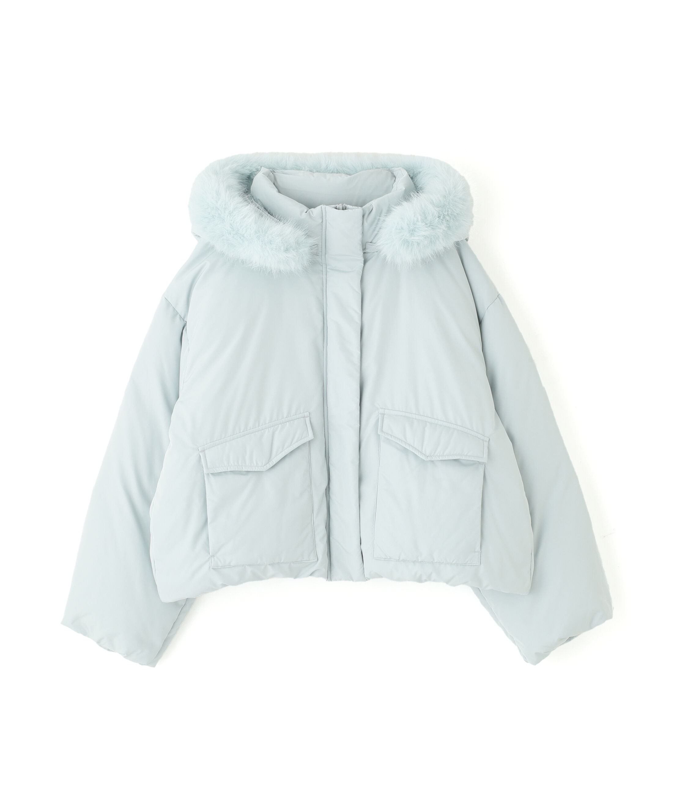  「フードファーショートダウン」|ブルゾン・スタジャン|