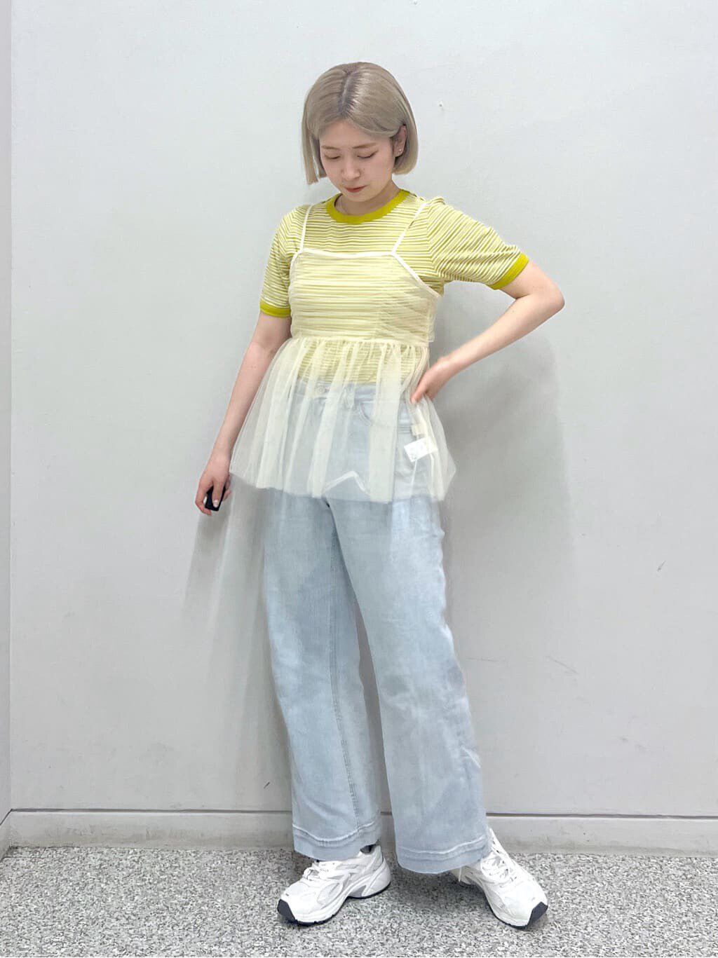  「ランダムボーダーカットソー」|Tシャツ・カットソー|