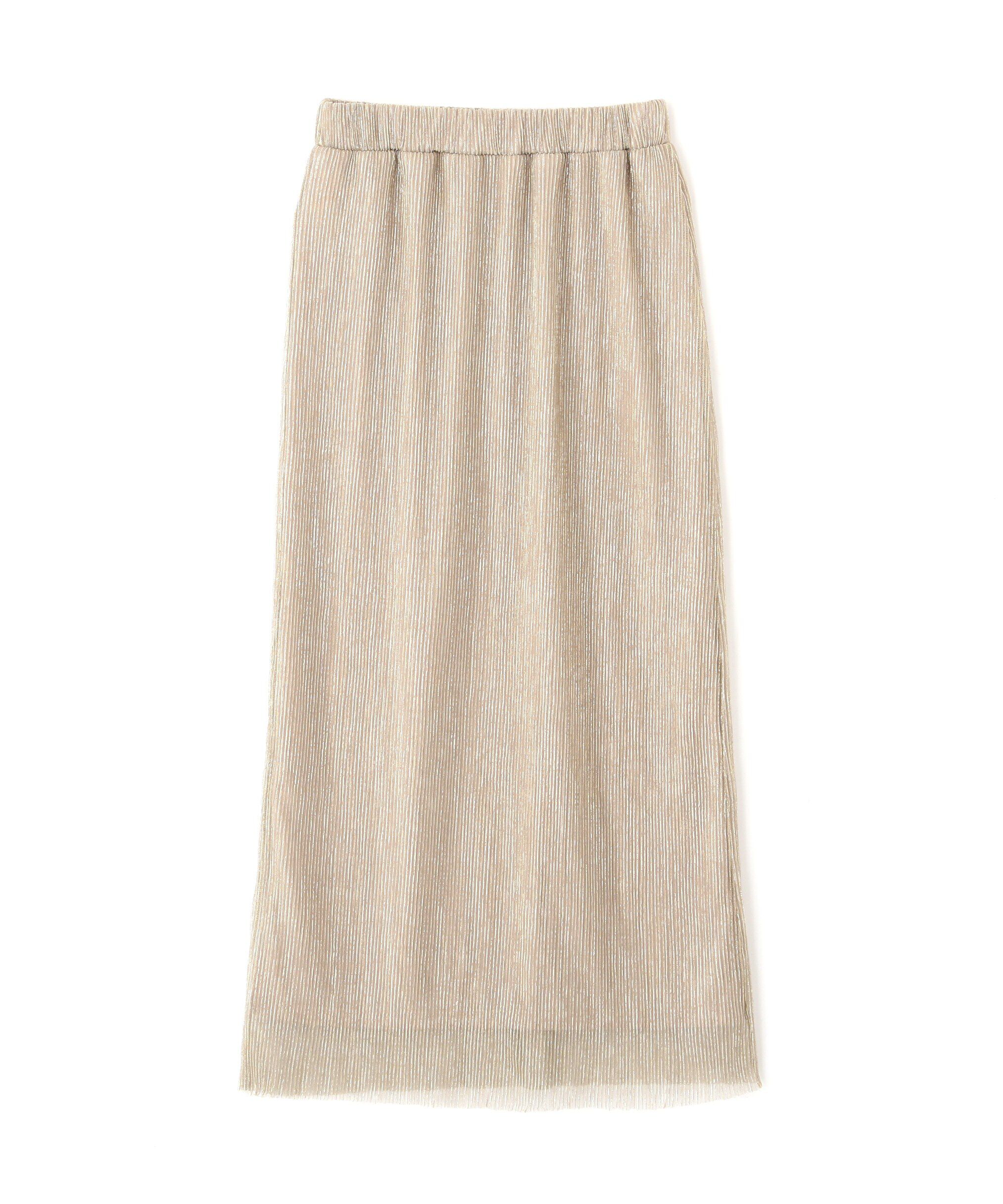  「ラメプリーツナロースカート」|スカート|