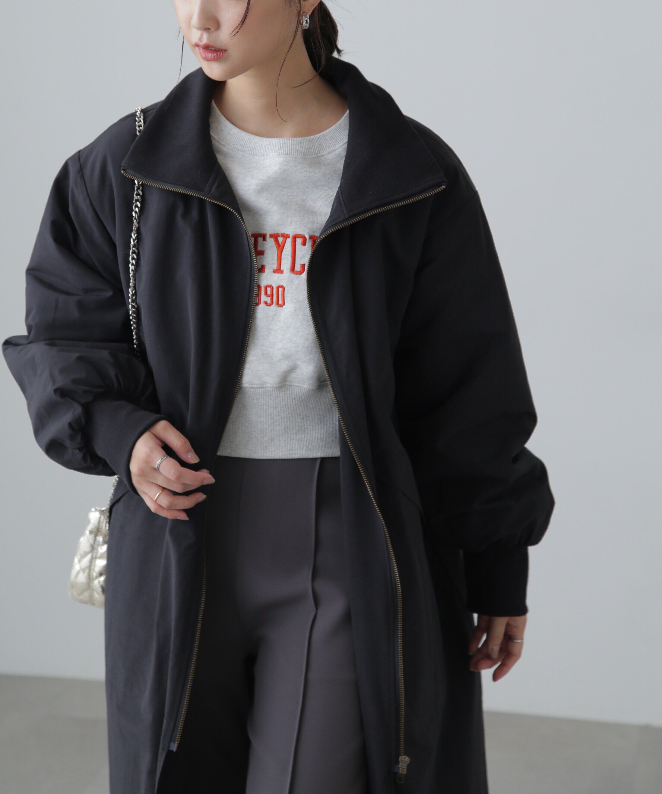  「リブスタンドロングコート」|その他|