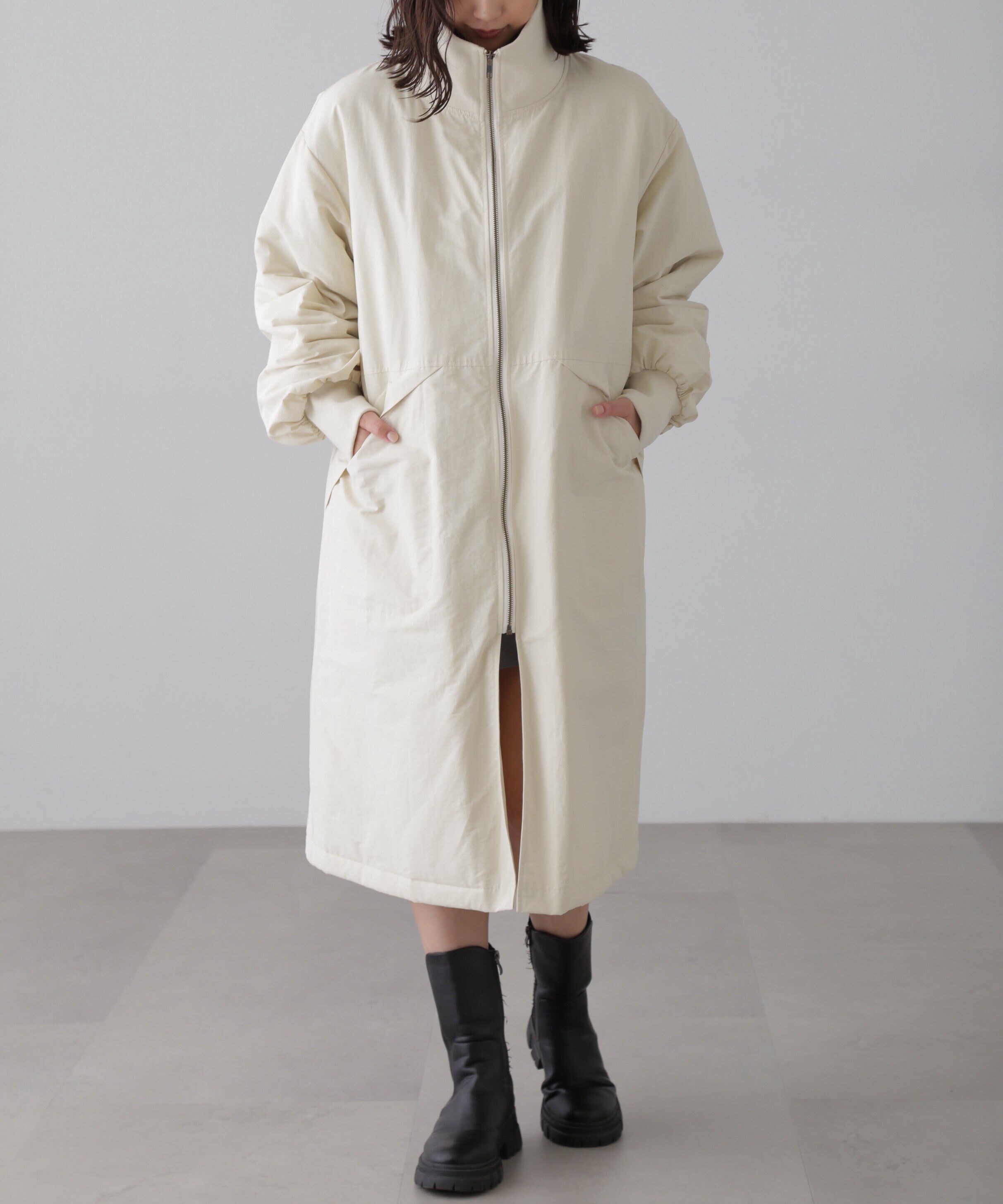  「リブスタンドロングコート」|その他|