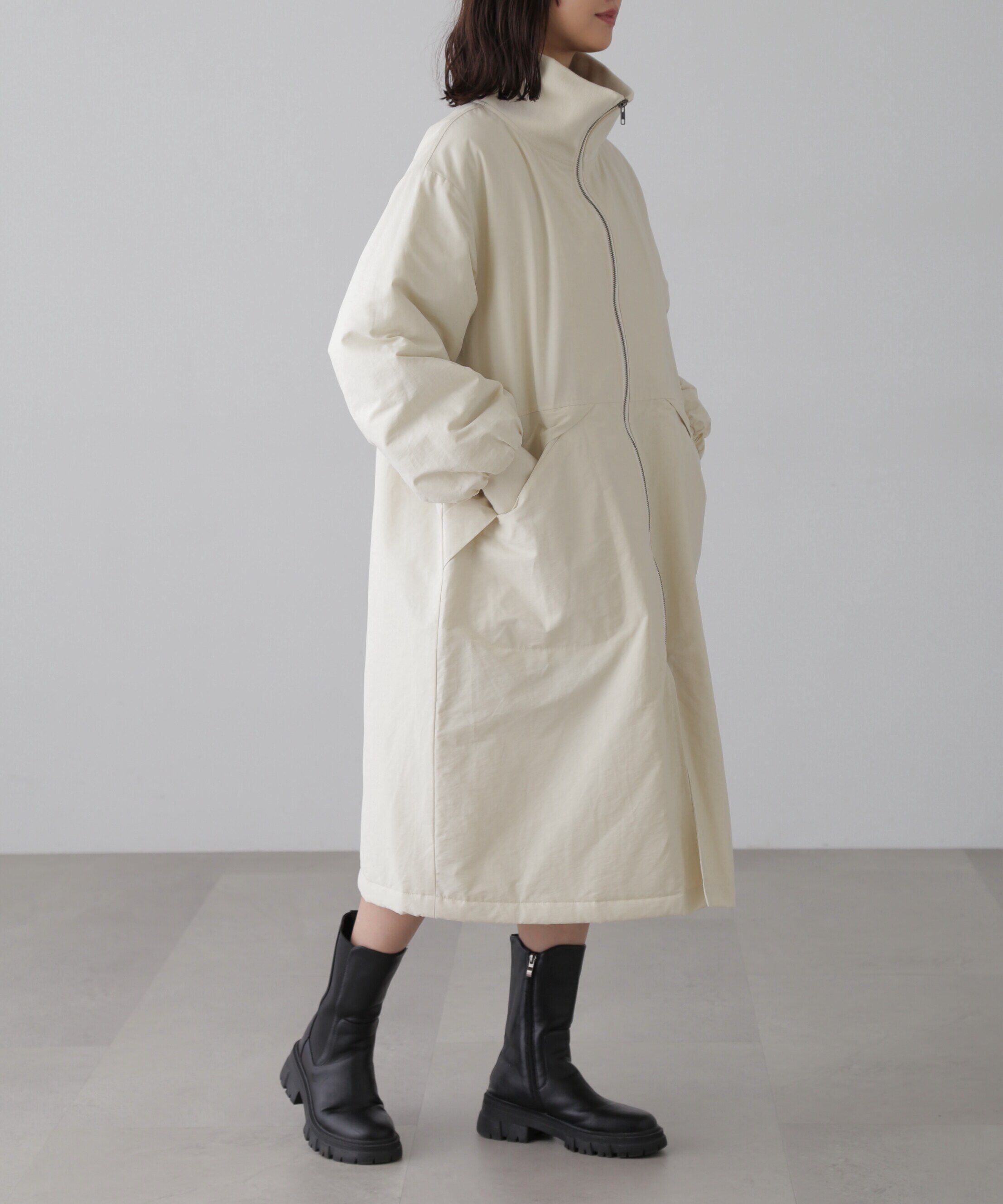  「リブスタンドロングコート」|その他|