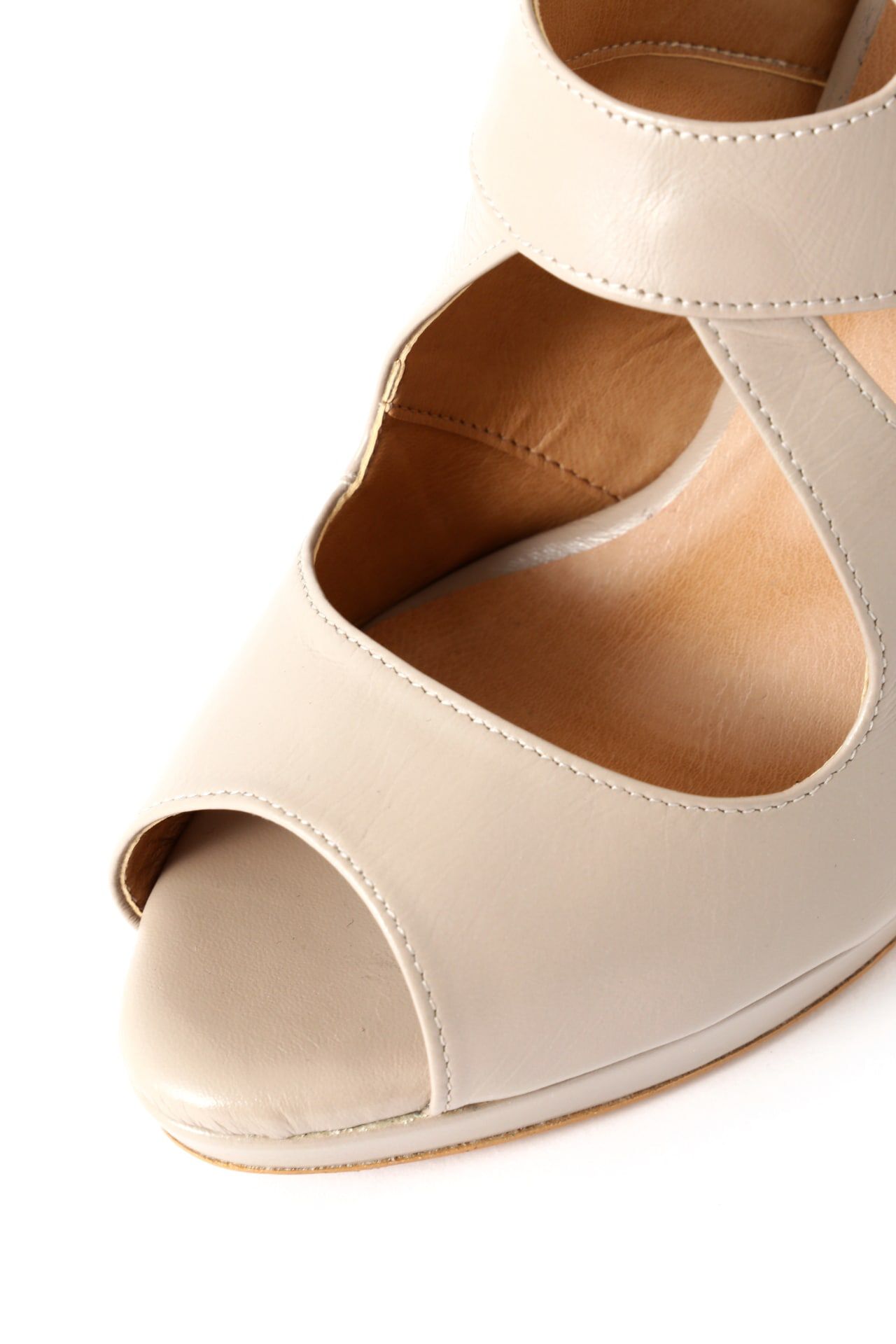  「◆スムースレザーカッティングサンダル」|その他|