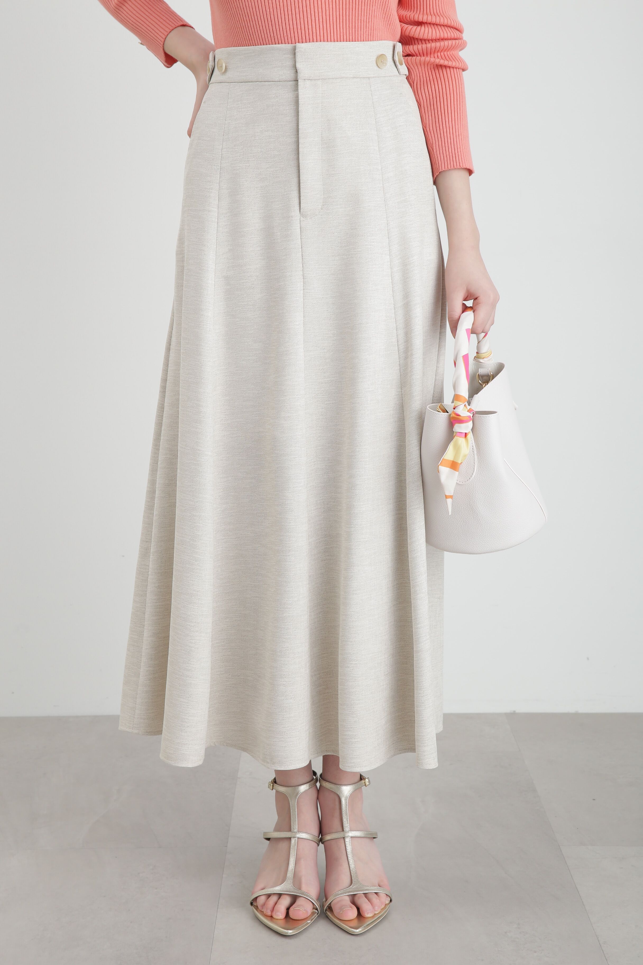  「◆ゴアードロングスカート」|スカート|