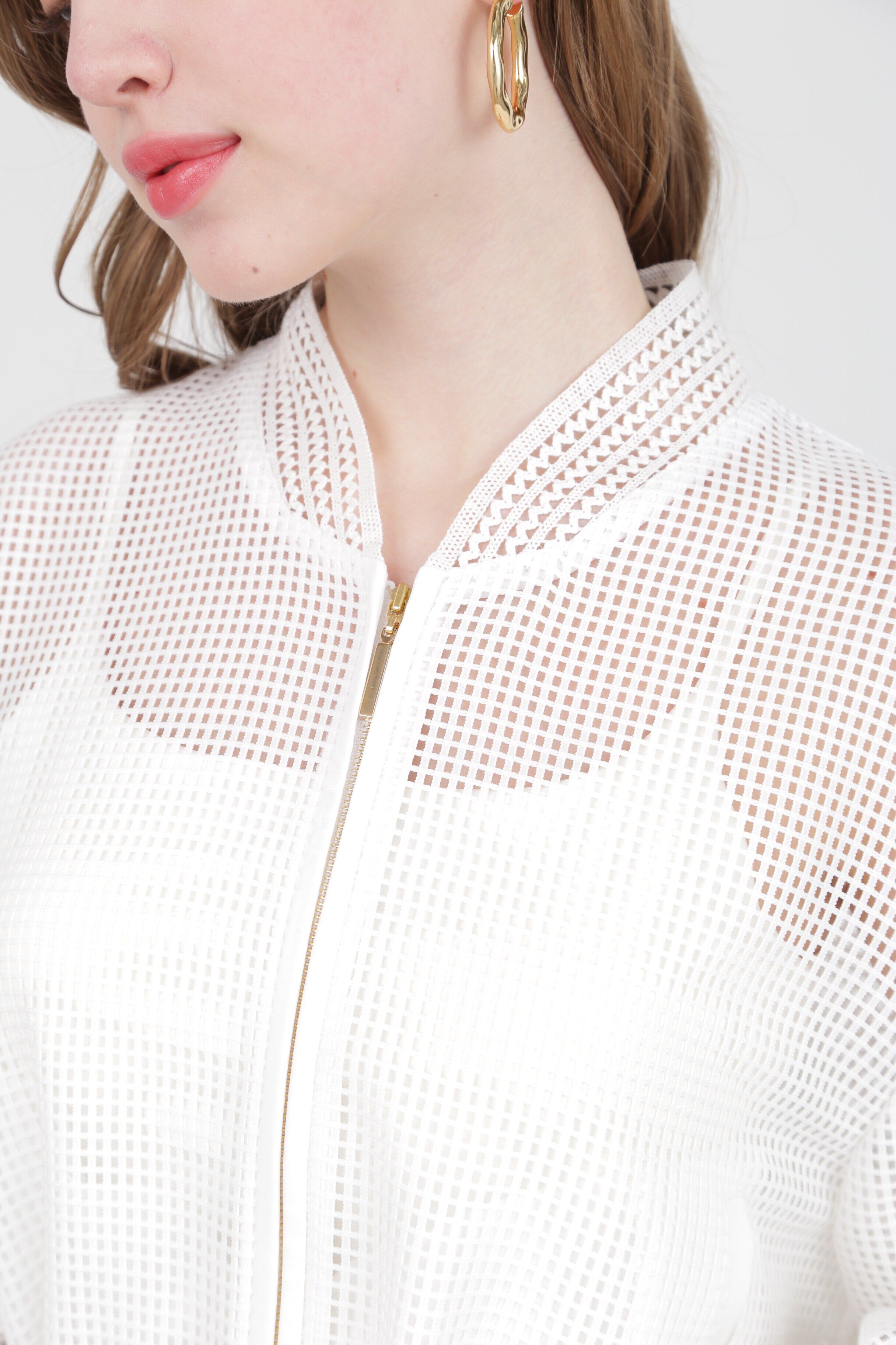  「◆スクエアレースブルゾン」|ブルゾン・スタジャン|