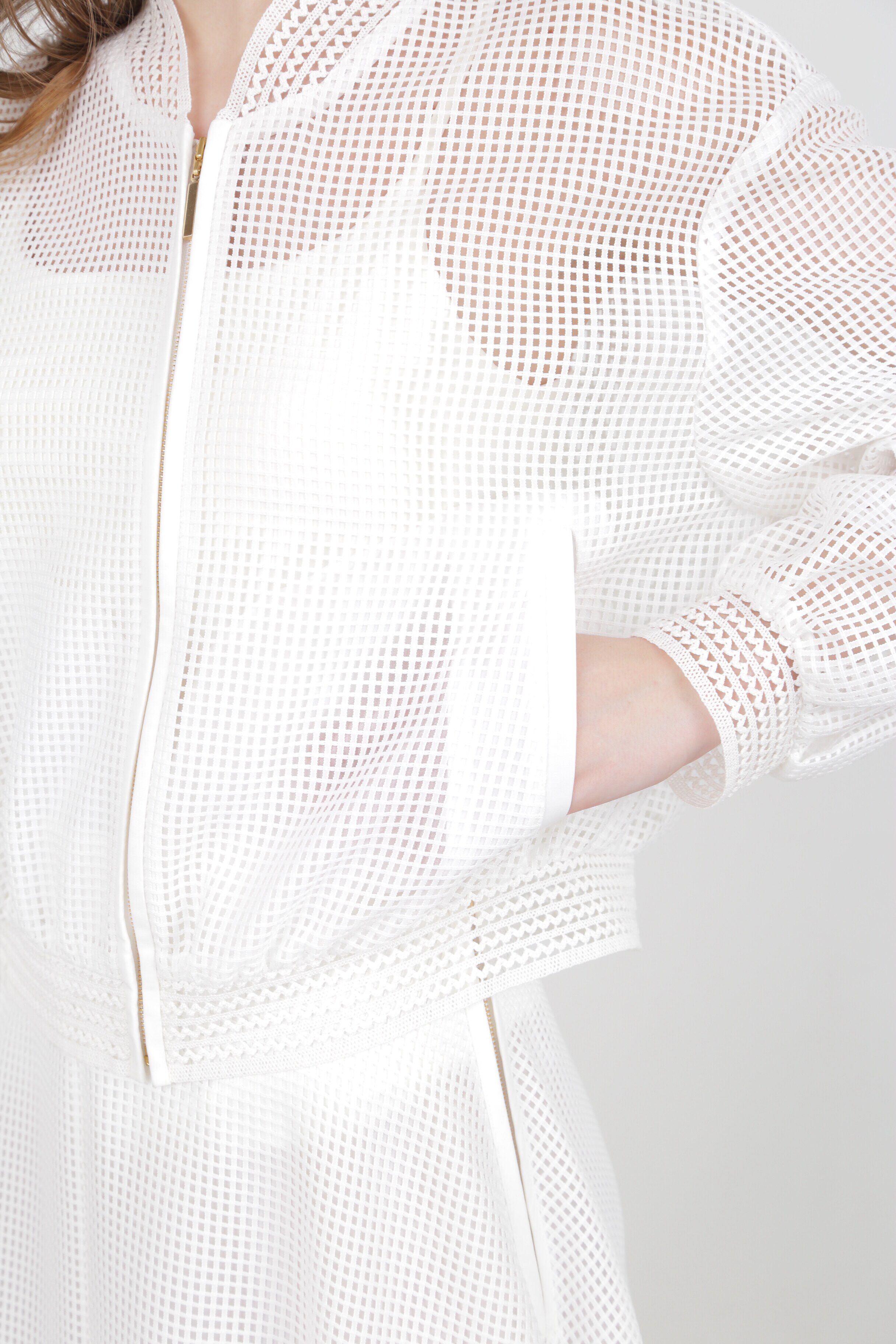  「◆スクエアレースブルゾン」|ブルゾン・スタジャン|