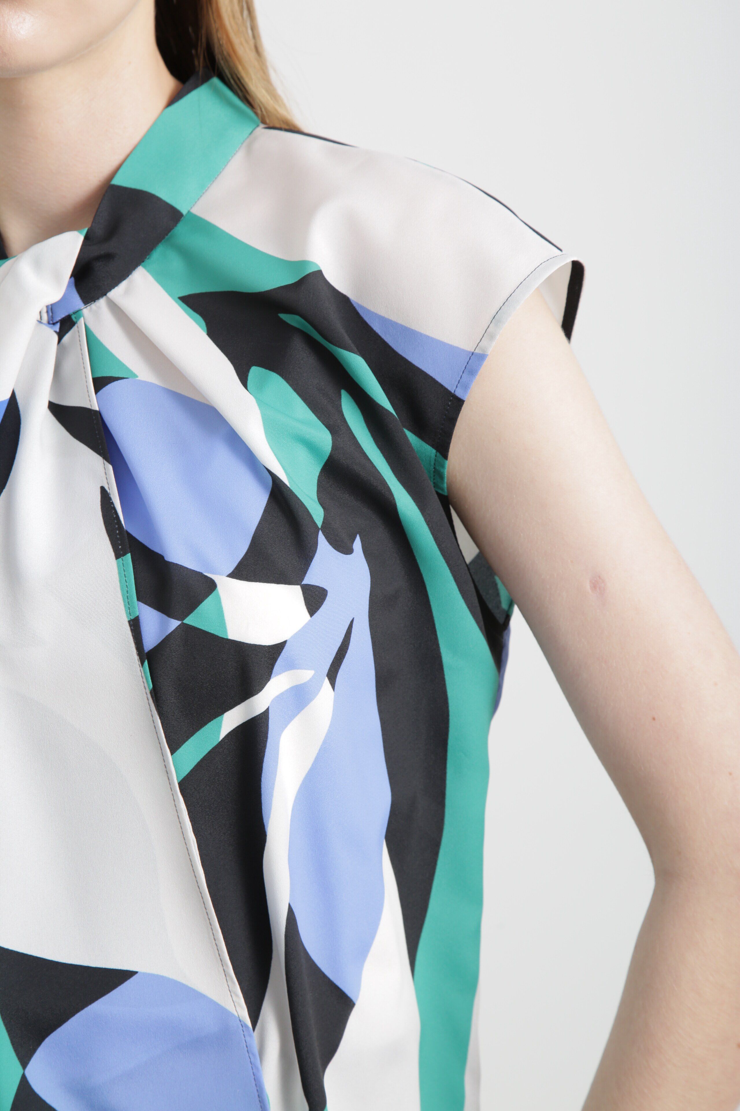  「◆リーフプリントブラウス」|シャツ・ブラウス|