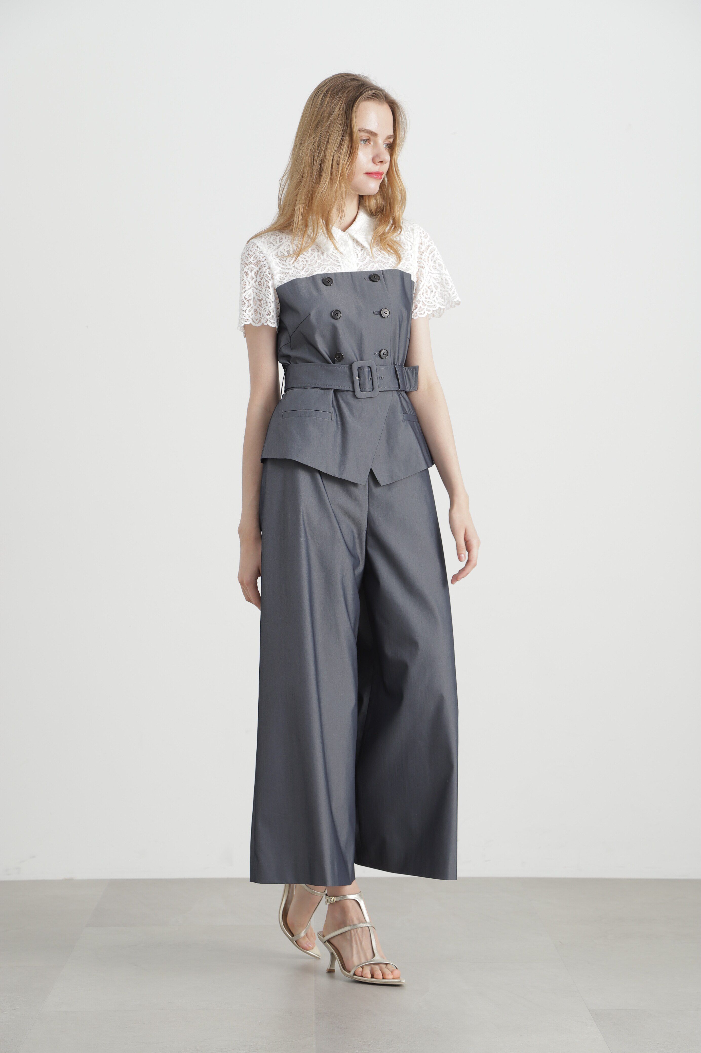  「レースコンビジャンプスーツ」|ワンピース|