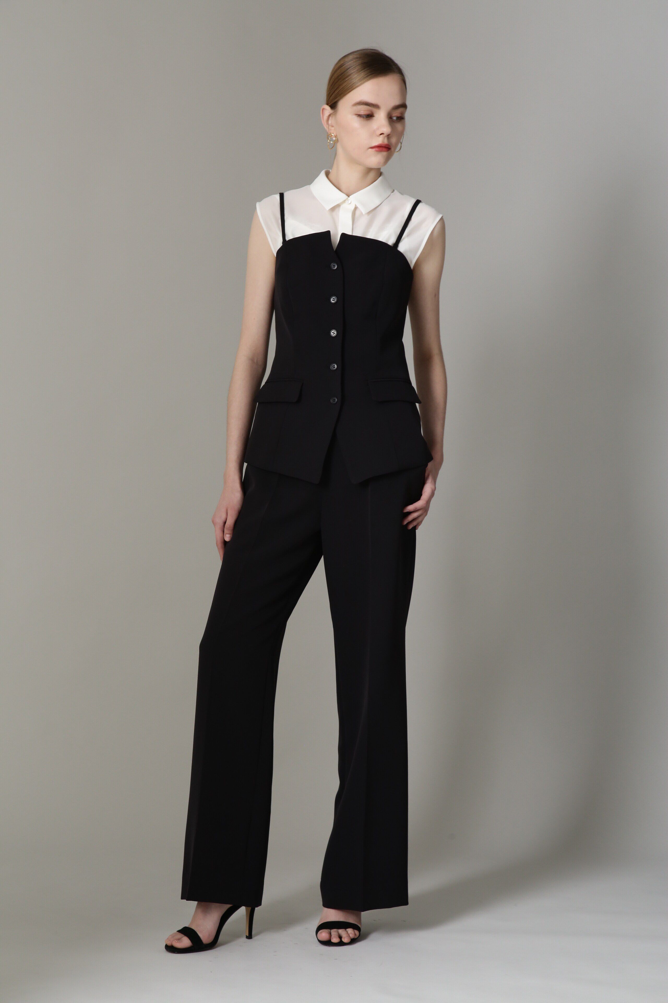  「[URBAN PRECIOUS]テーラードビスチェ」|シャツ・ブラウス|