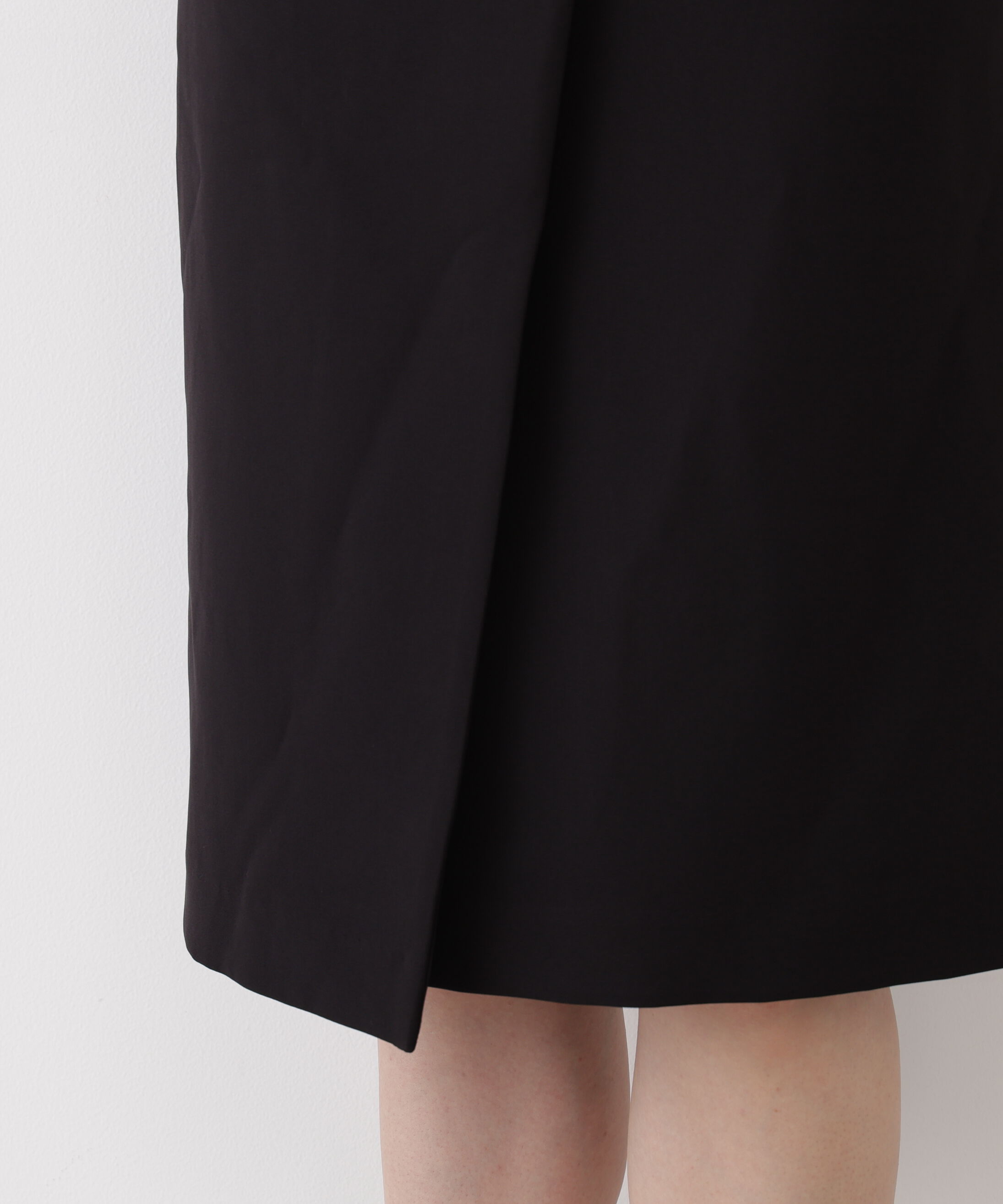  「サイドバックルラップ風スカート」|スカート|