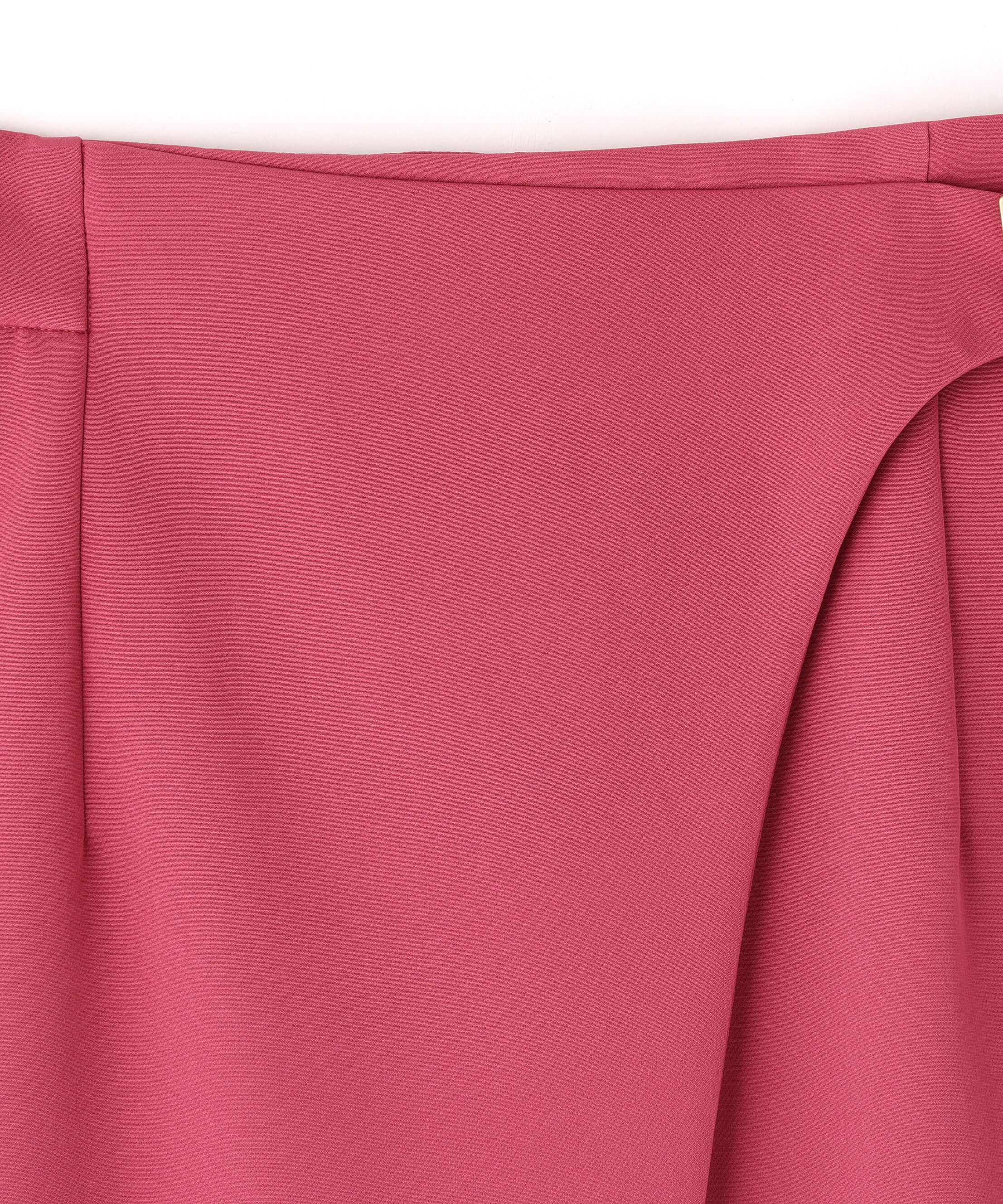  「サイドバックルラップ風スカート」|スカート|