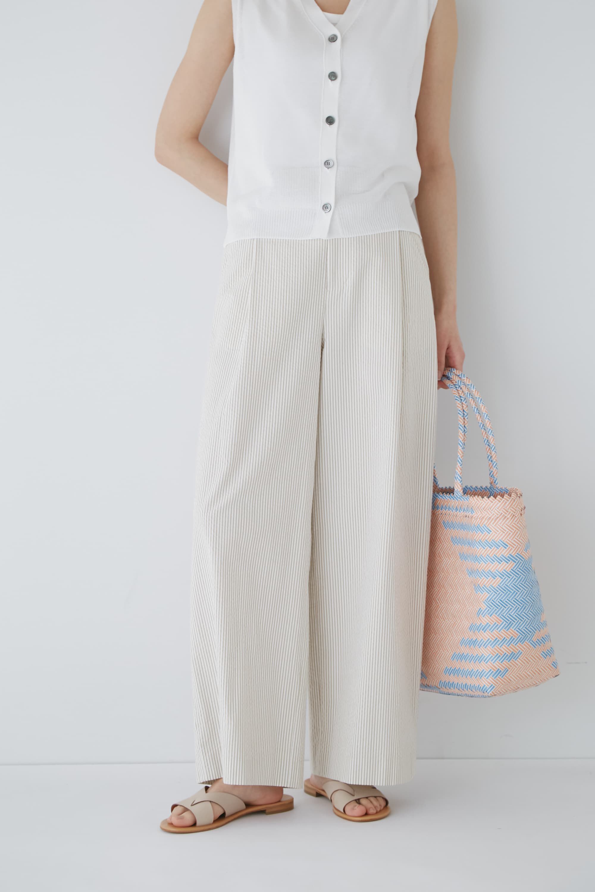  「◆サッカーストライプパンツ」|その他|ベージュスト 3