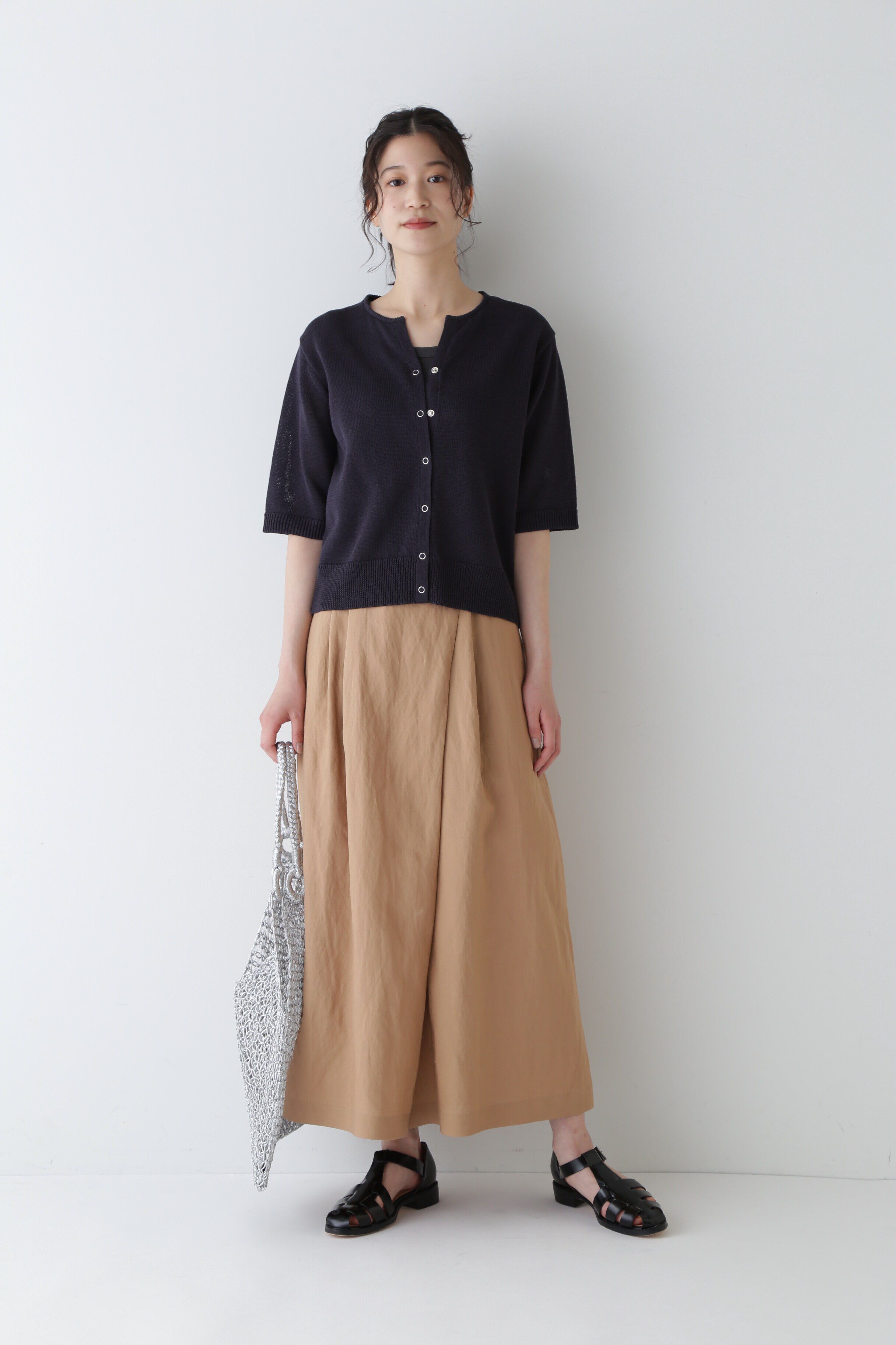  「◆ミドルゲージギマニットカーディガン」|ニット・セーター|