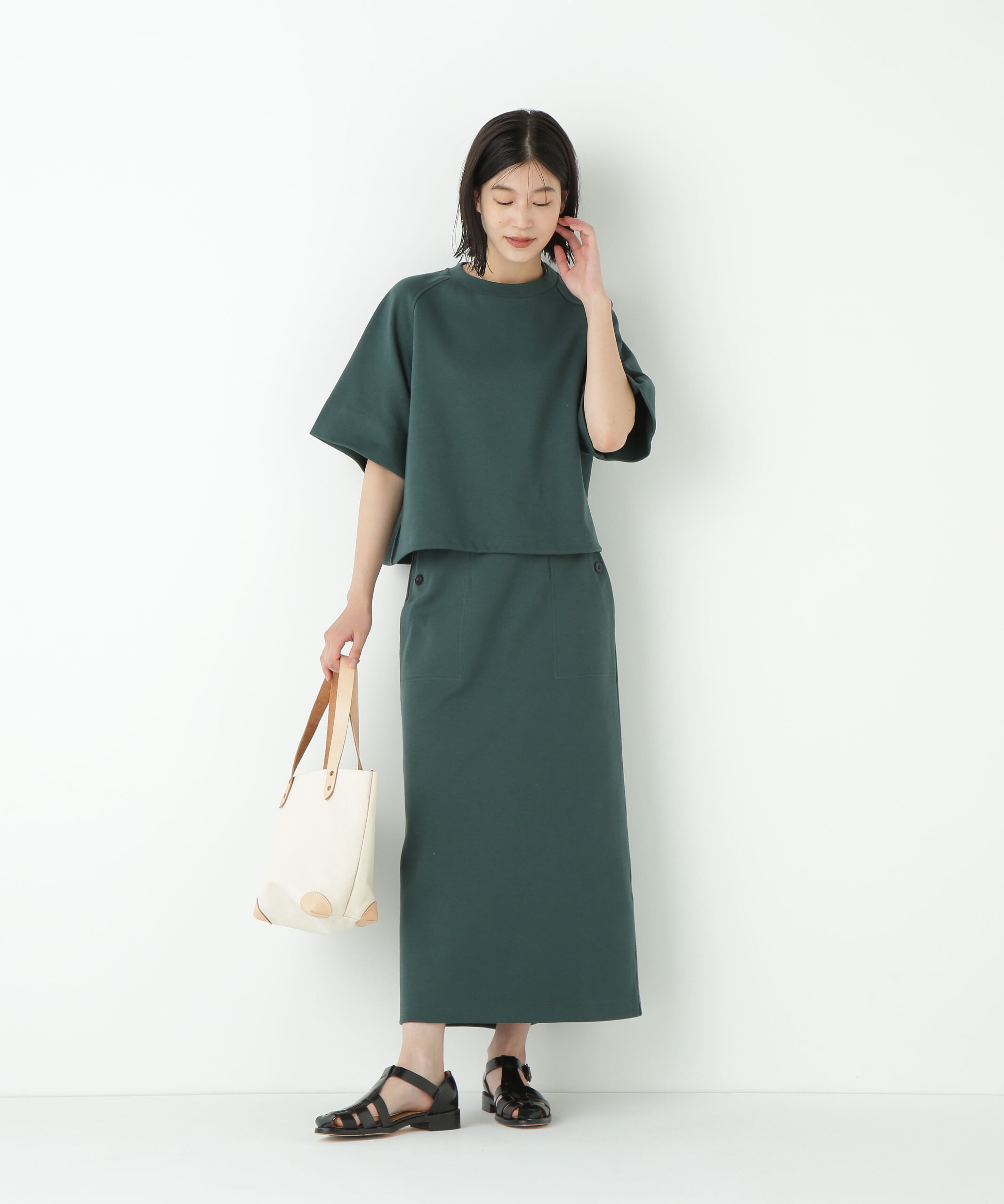  「◆ダンボールラグランスリーブプルオーバー」|Tシャツ・カットソー|