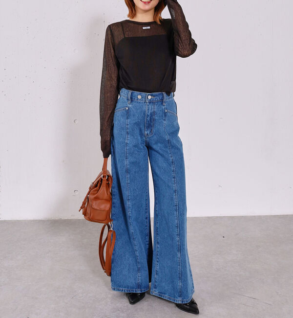 archives「スラブカットクルーネックトップス」|Tシャツ・カットソー|