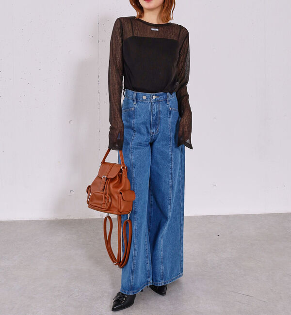 archives「スラブカットクルーネックトップス」|Tシャツ・カットソー|