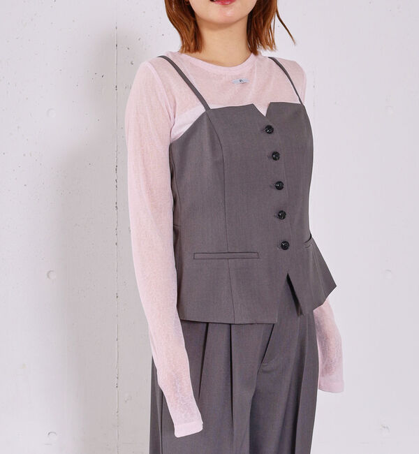 archives「スラブカットクルーネックトップス」|Tシャツ・カットソー|