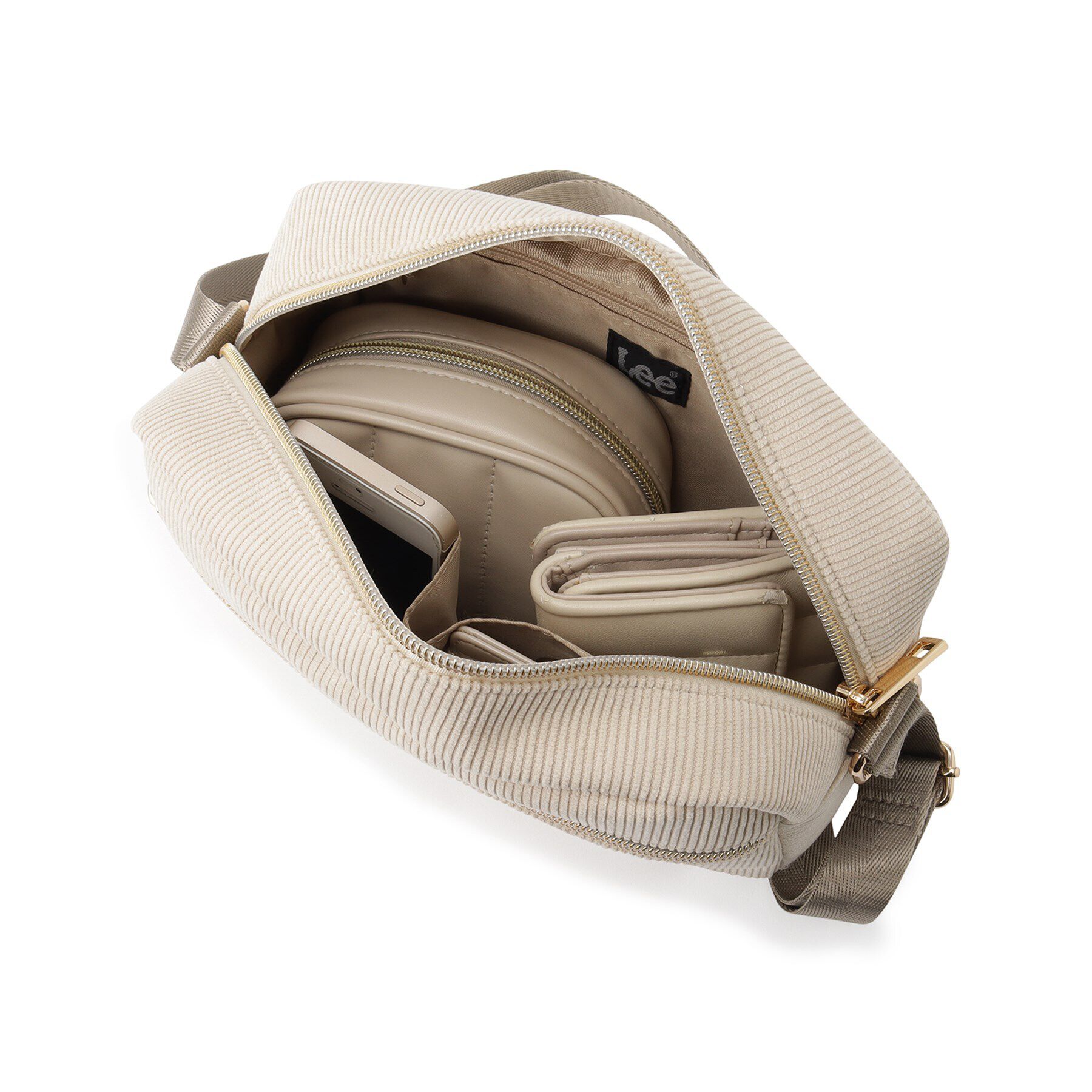 SHOO･LA･RUE「【Lee別注】フロントファスナーポケットショルダーバッグ」|ショルダー・メッセンジャー|