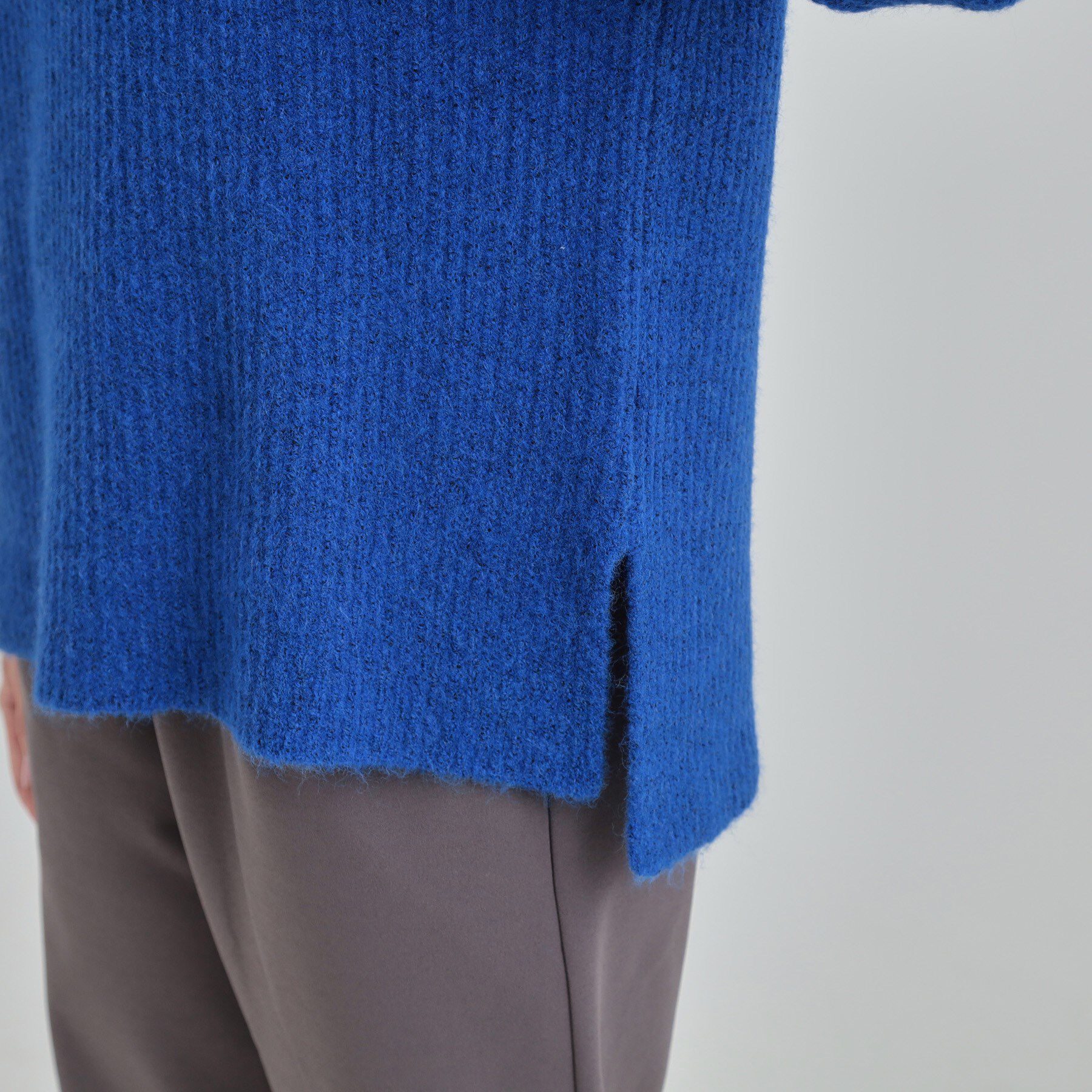 SHOO･LA･RUE「【S-LL/洗濯機可】ふわふわが魅力 ハイネックニットプルオーバー」|ニット・セーター|