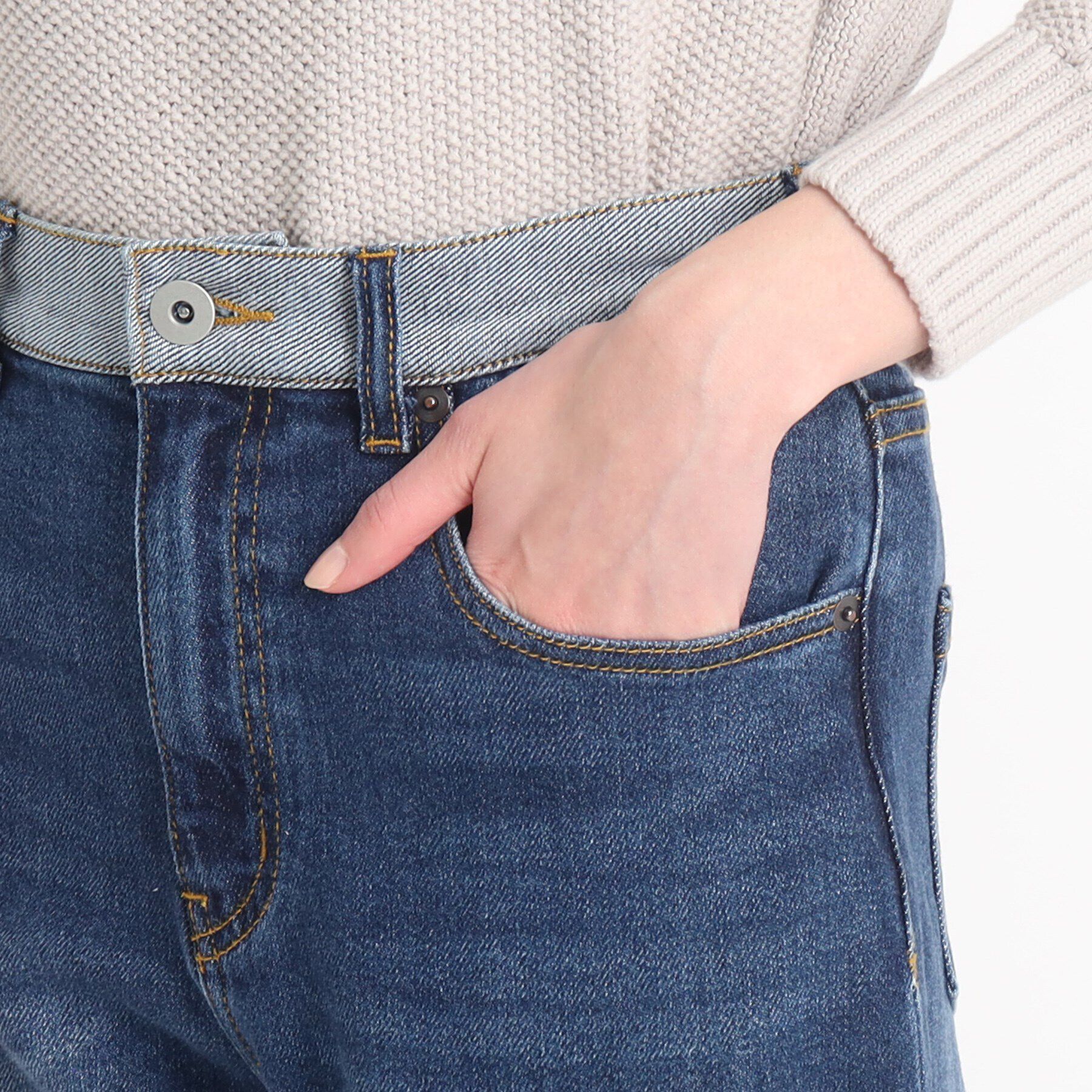 Dessin「【リンクコーデ・CALVERTON】テーパードデニムパンツ＜S～L＞」|デニム|